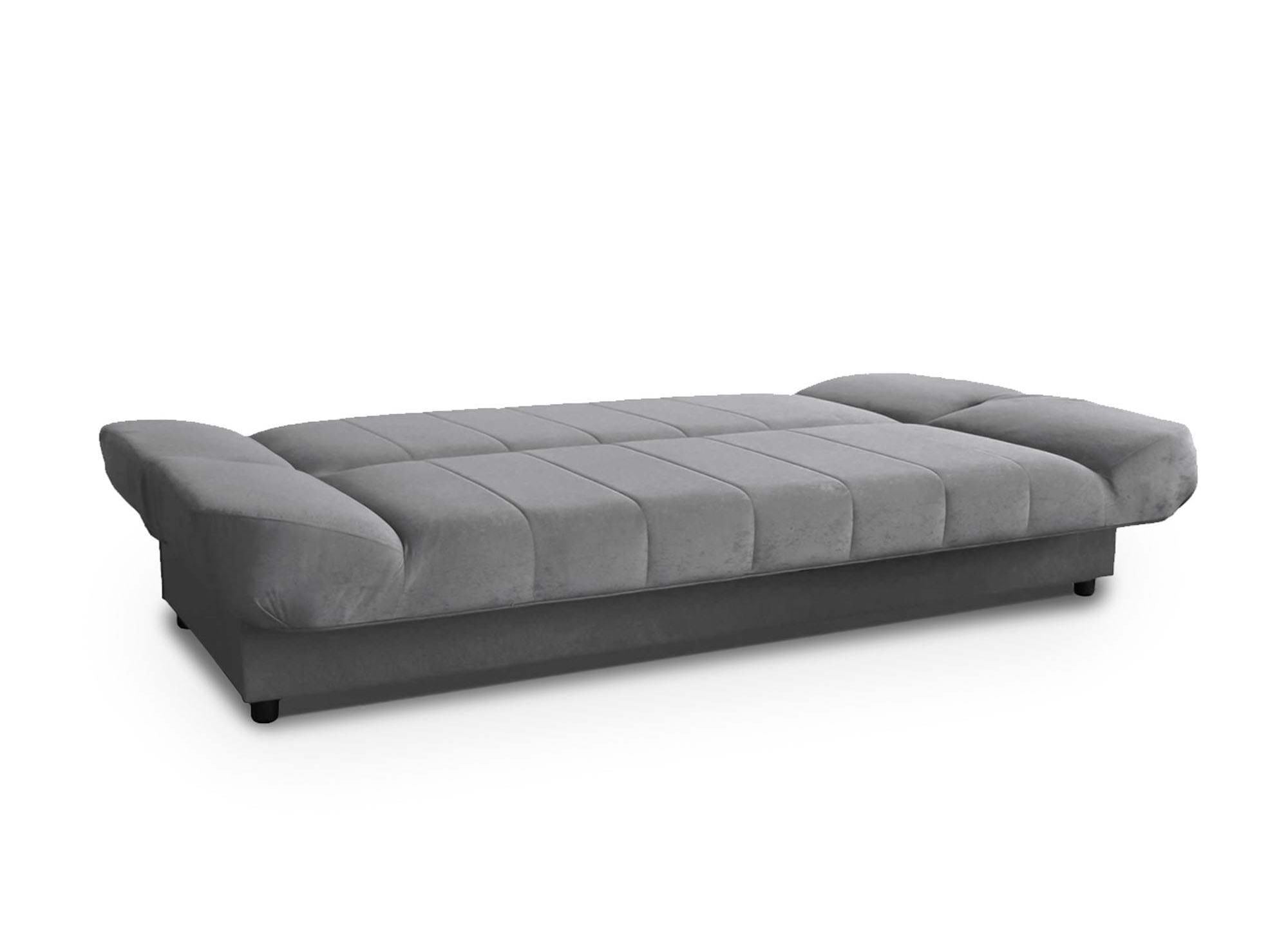 Canapé clic-clac convertible gris KOTI