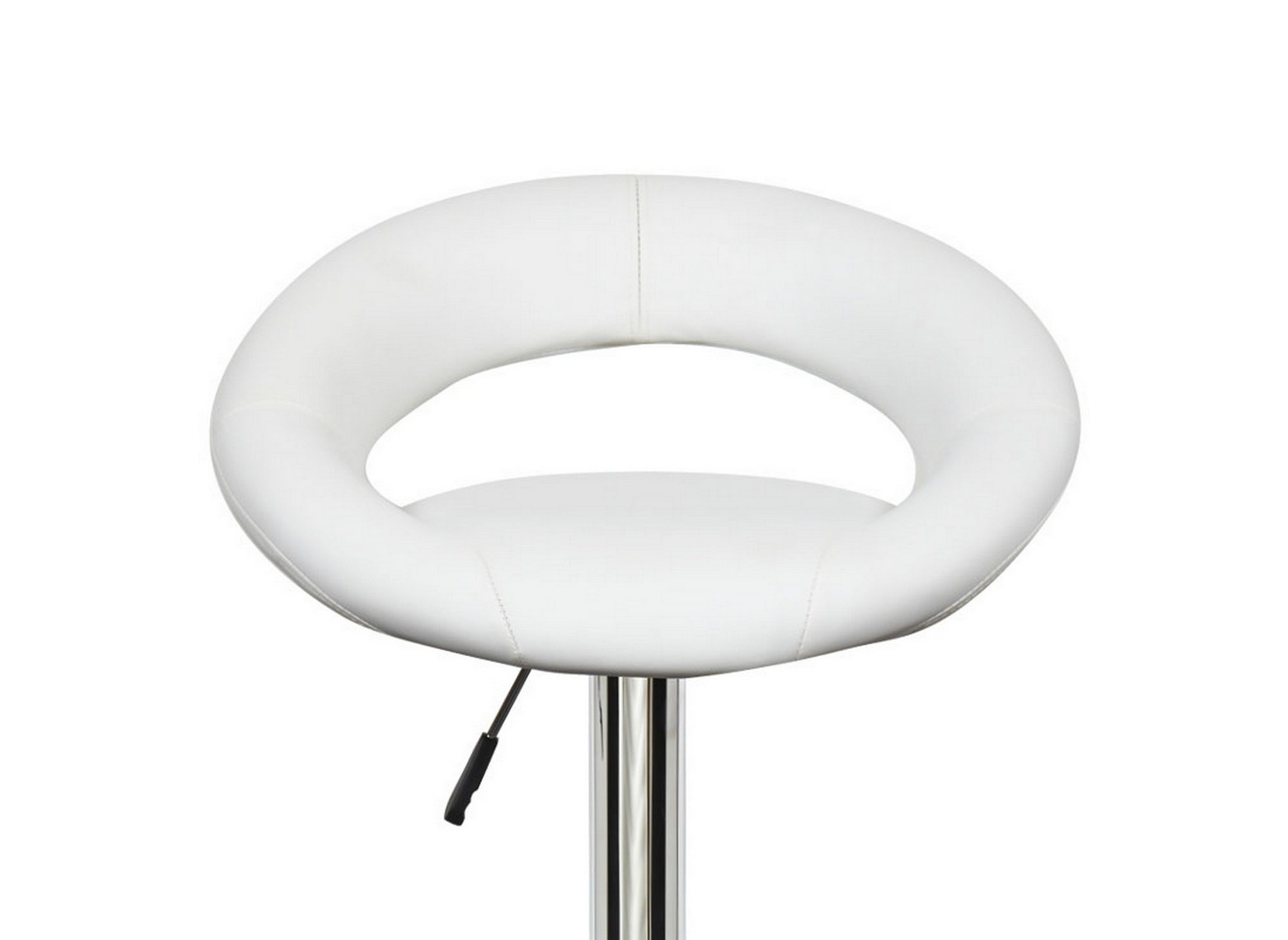 Lot de 2 tabourets de bar blanc JETI