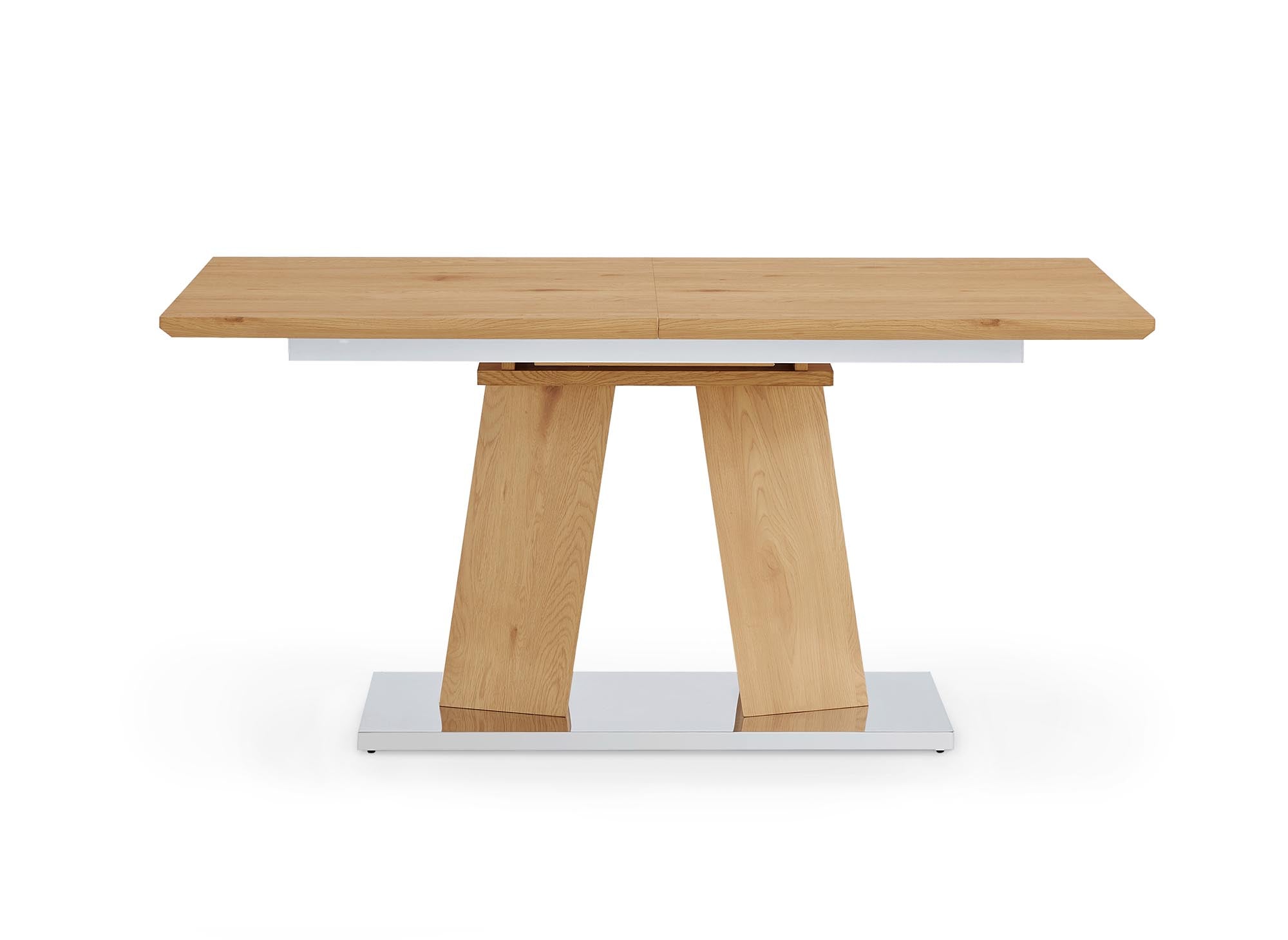 Table à manger rectangulaire en bois extensible 8 personnes YANNA