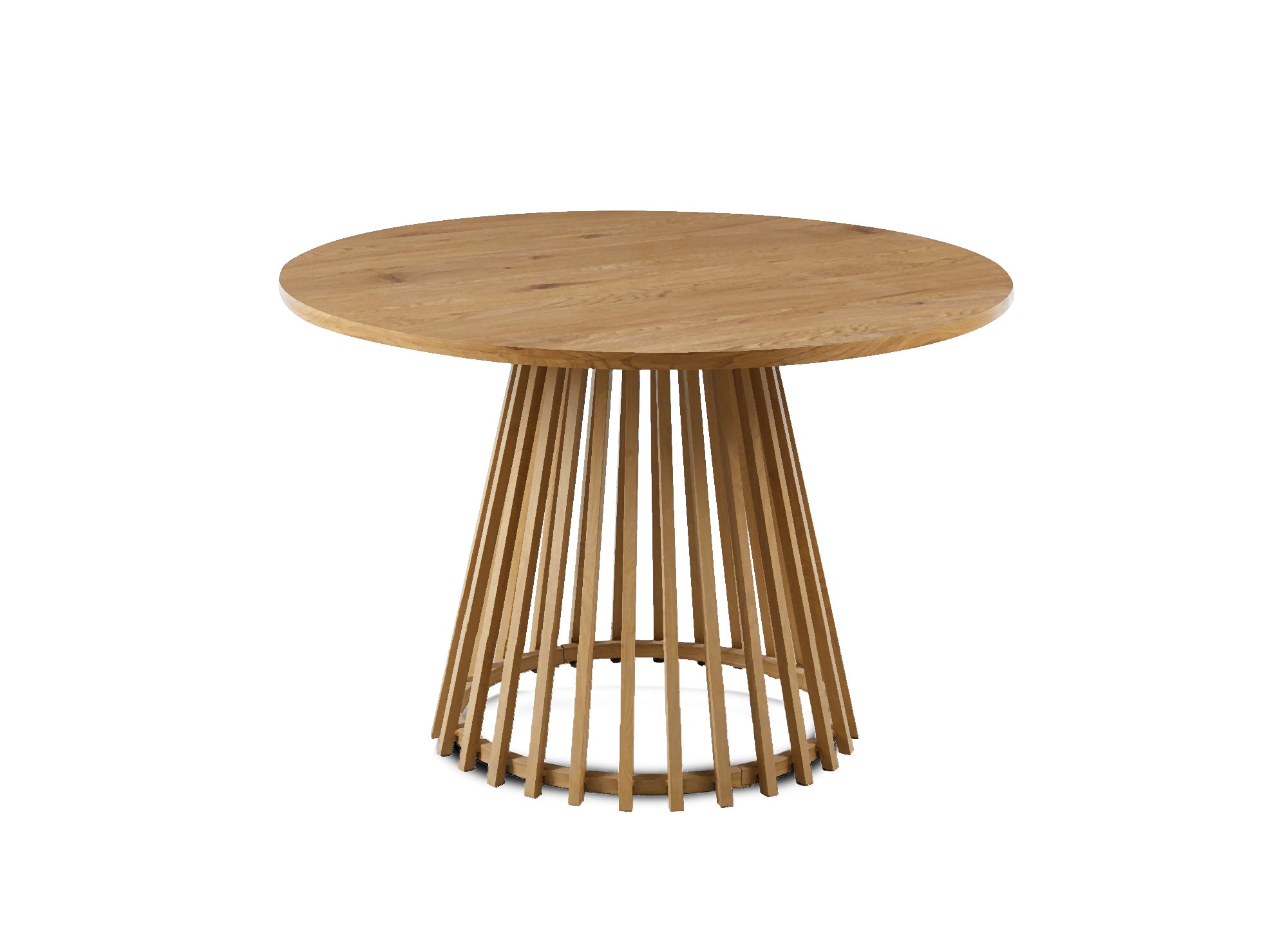 Table à manger ronde pied design HIBEA