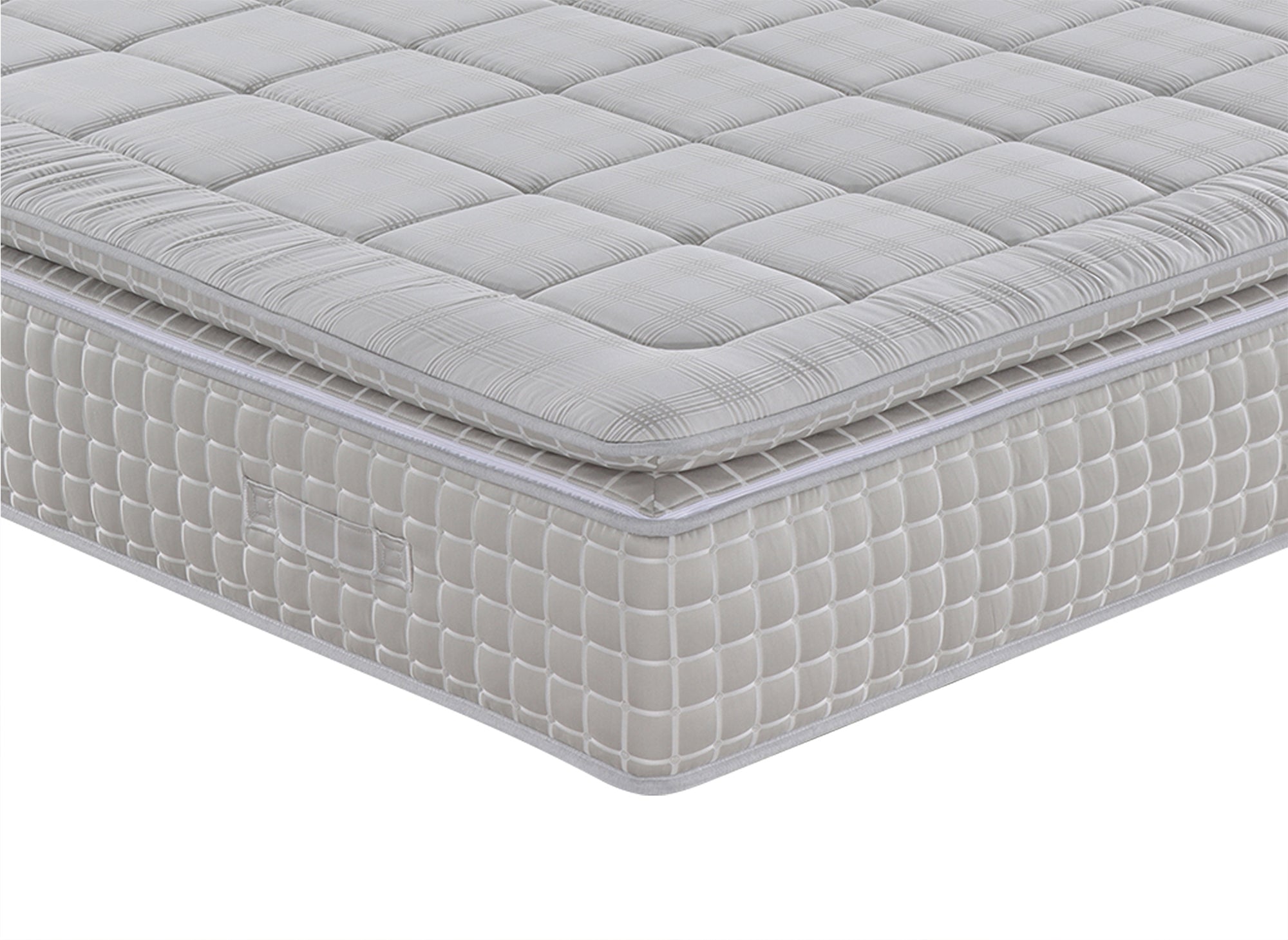 Matelas hybride ressorts ensachés 140 x 190 cm épaisseur 34 cm SIMON