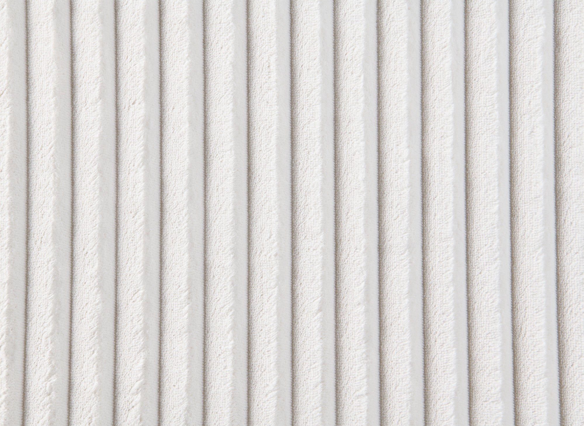 Canapé d'angle réversible convertible avec coffre en velours côtelé épais beige NOELIA