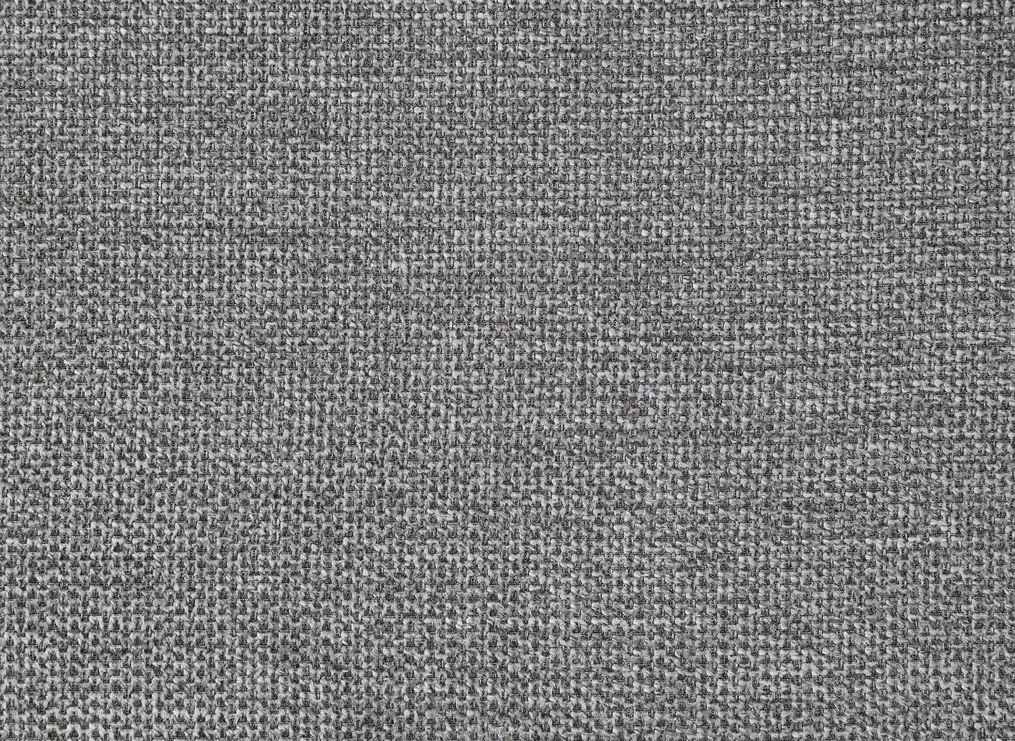 Canapé d'angle convertible avec coffre en tissu gris HAVEN - Angle droit