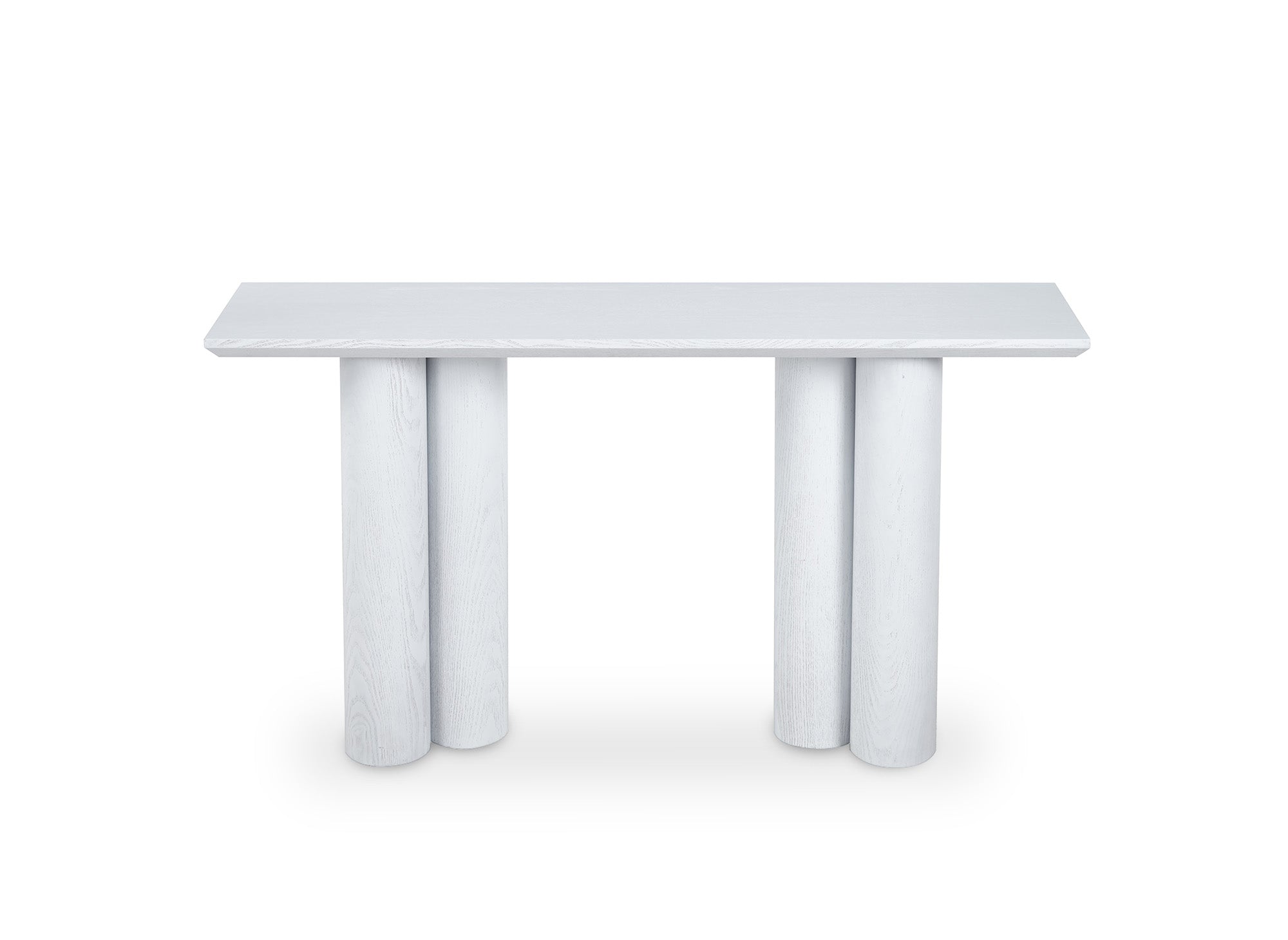 Console blanche pieds forme organique ROSALIA