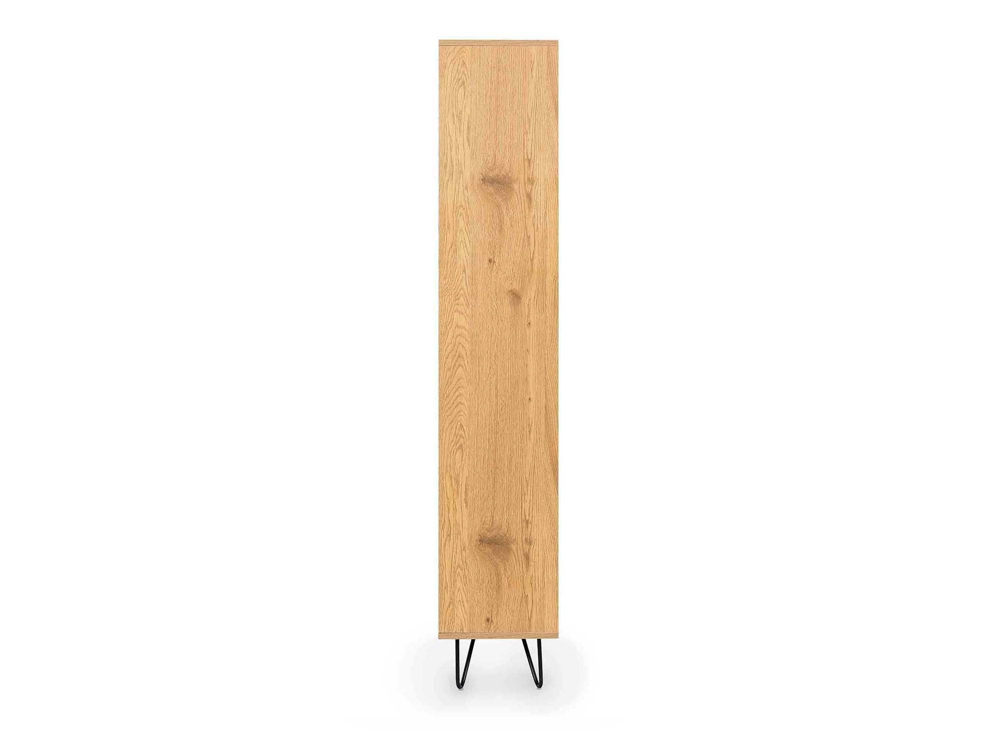 Bibliothèque en bois 2 tiroirs 3 étagères DARINA