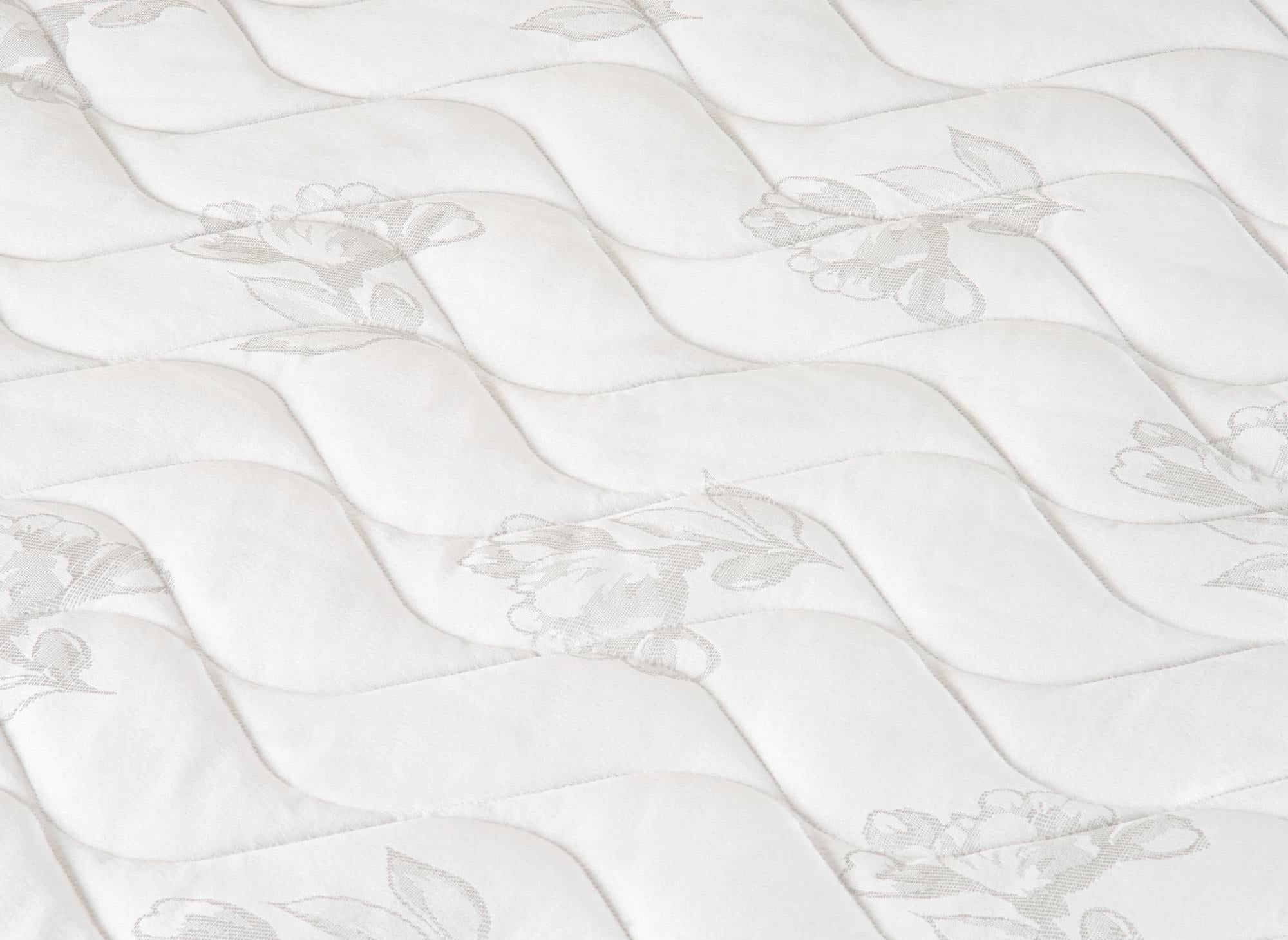 Canapé convertible 3 places LOUNA LUXE en tissu bleu denim ouverture express matelas 18 cm