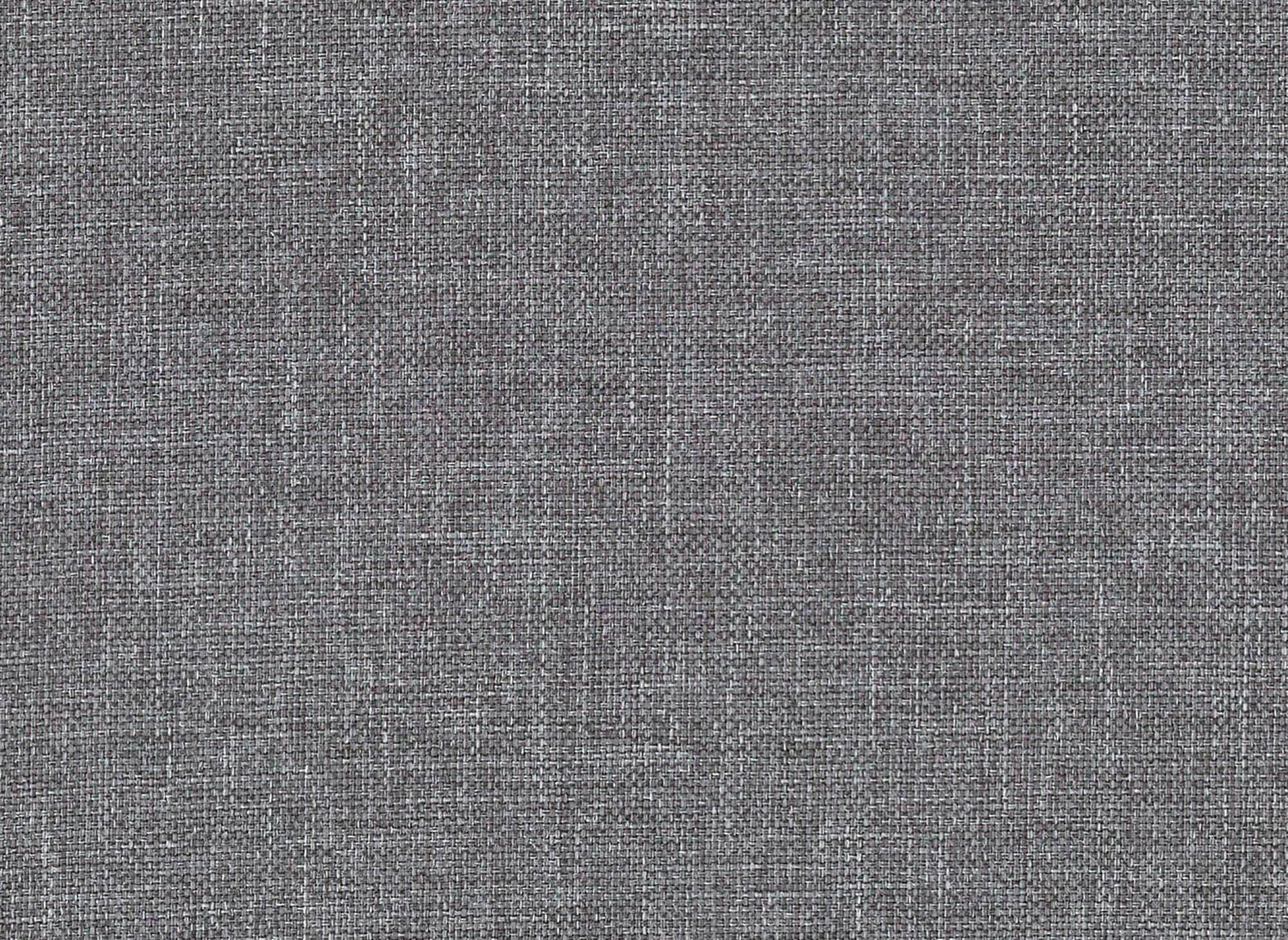 Lit boxspring 160x200 avec coffre de rangement en tissu gris AKADIA
