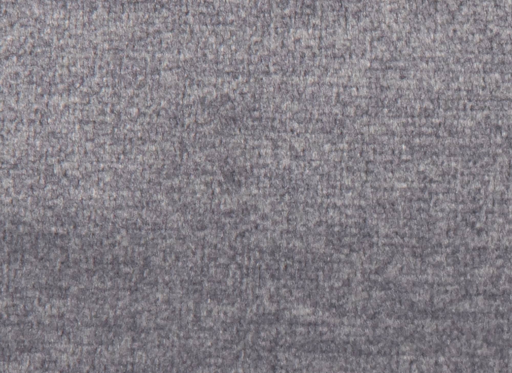 Lit boxspring 140x200 avec coffre de rangement en velours gris DAKOTA
