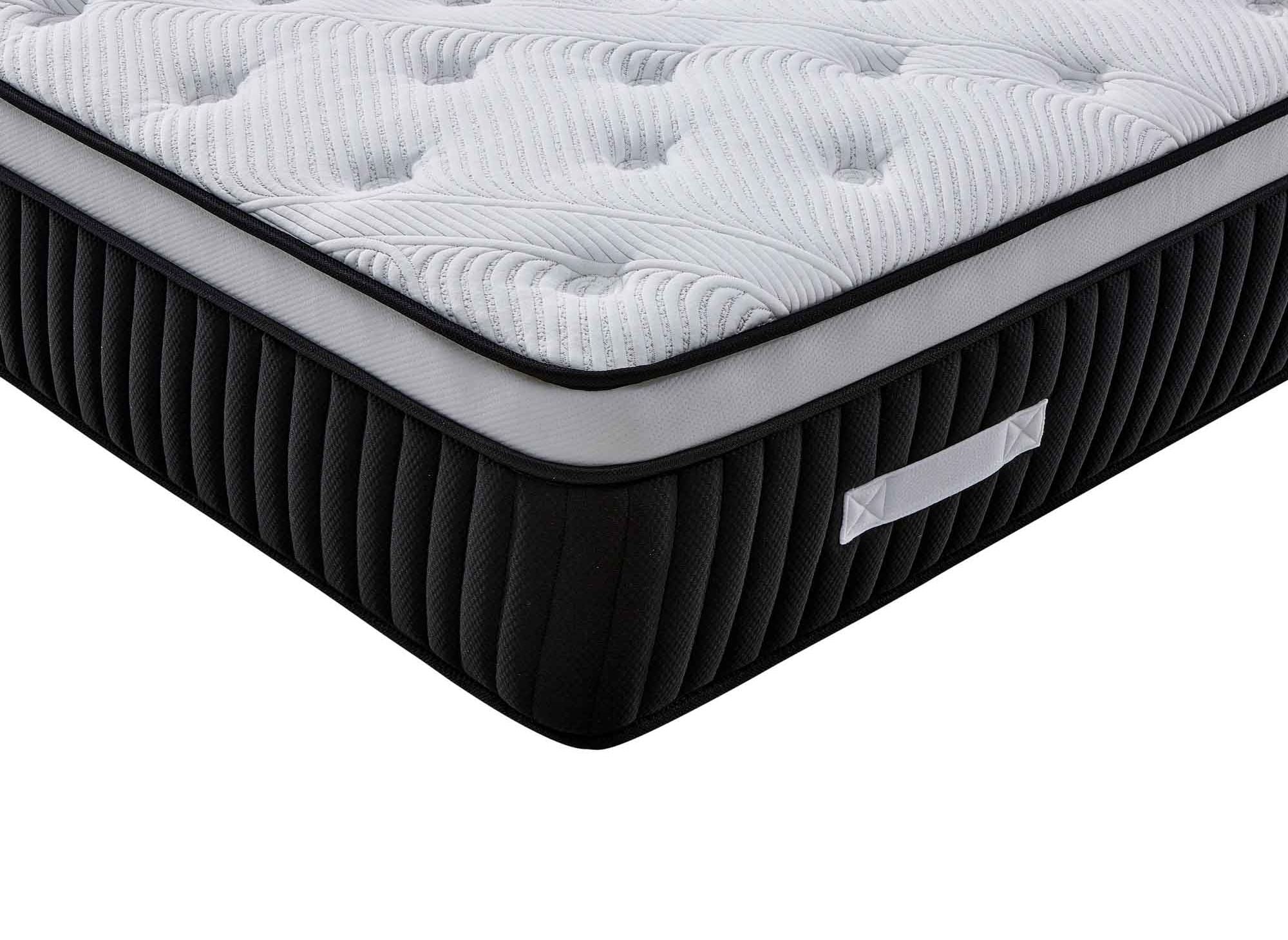 Matelas hybride mémoire de forme 140 x 190 cm épaisseur 37 cm - PILLOW