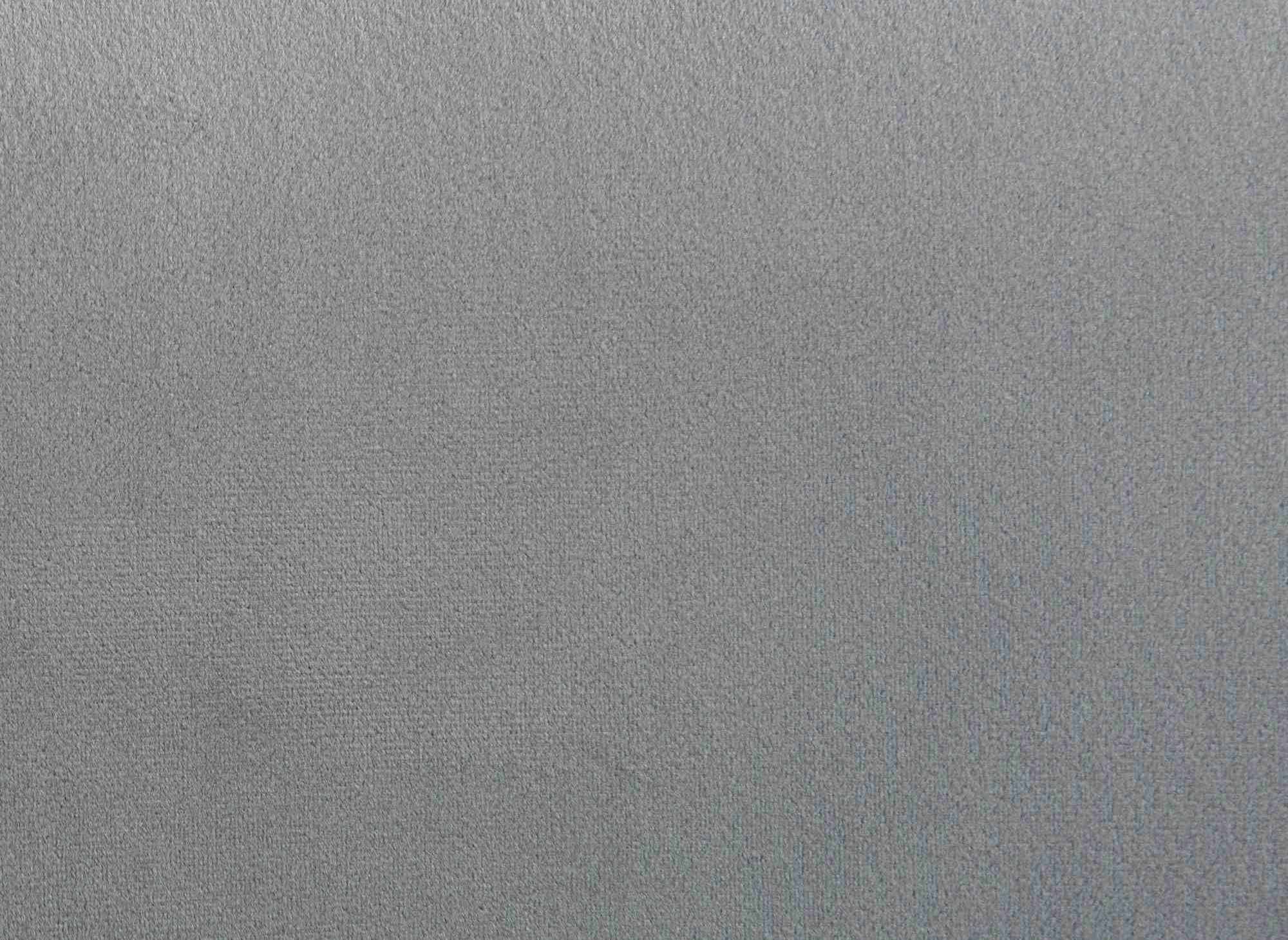 Canapé clic clac en velours gris clair avec porte-gobelet LIMA