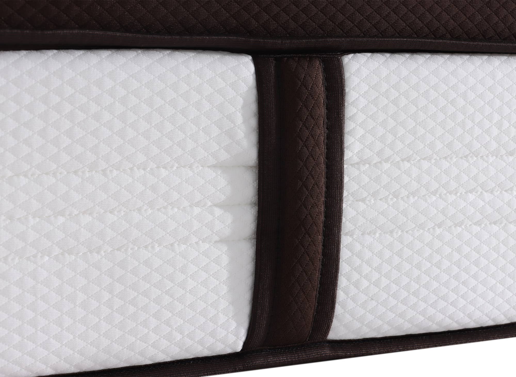 Matelas hybride mousse et ressorts ensachés 140 x 190 cm épaisseur 30 cm MANOA