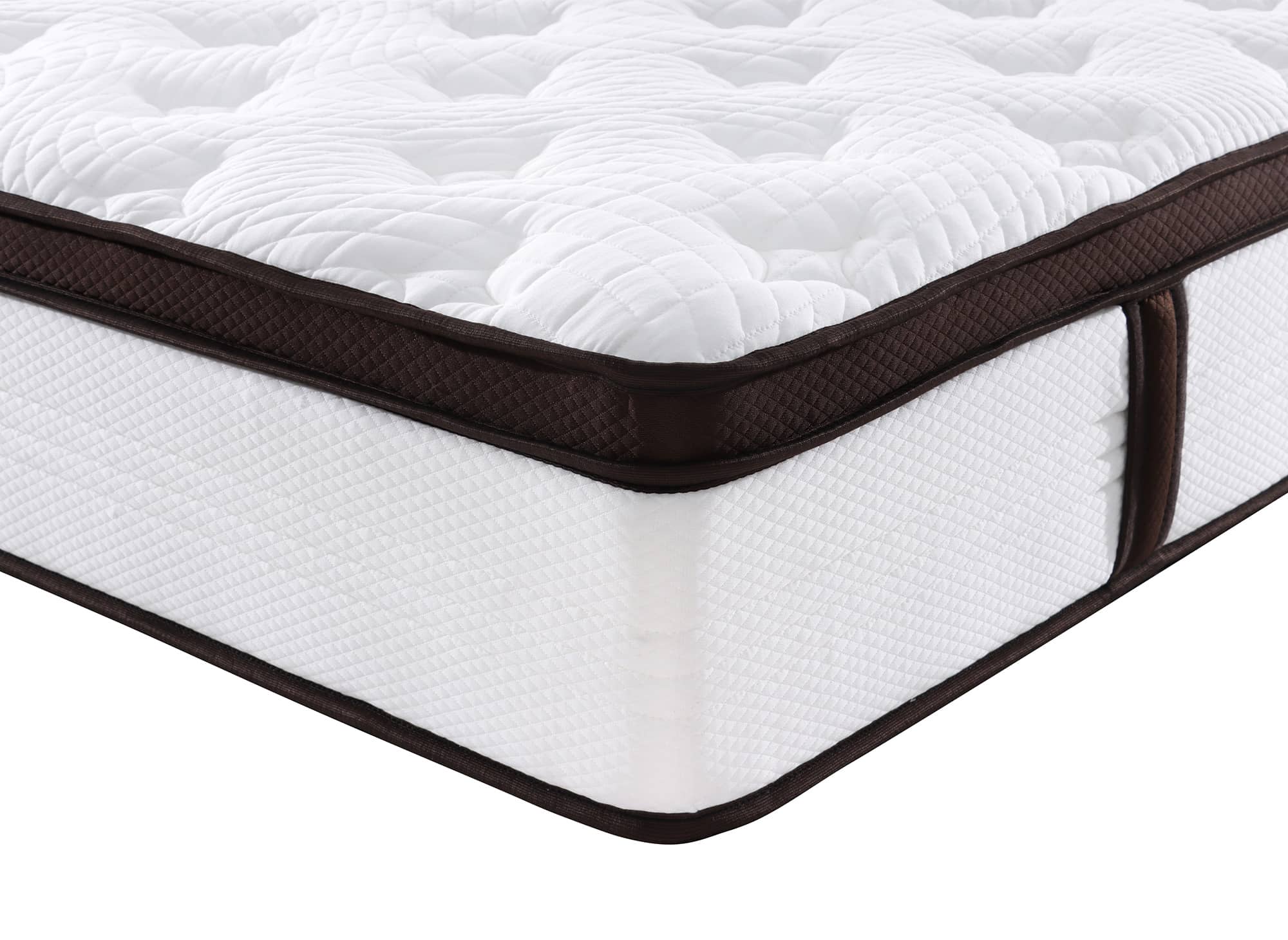 Matelas hybride mousse et ressorts ensachés 140 x 190 cm épaisseur 30 cm MANOA
