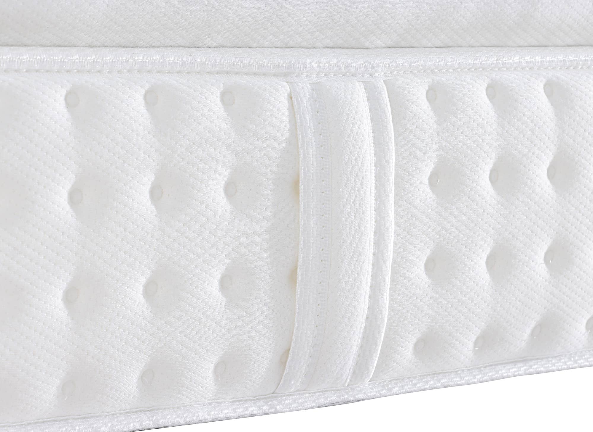 Matelas hybride mousse mémoire en gel et ressorts ensachés 180 x 200 cm épaisseur 31 cm SERENA