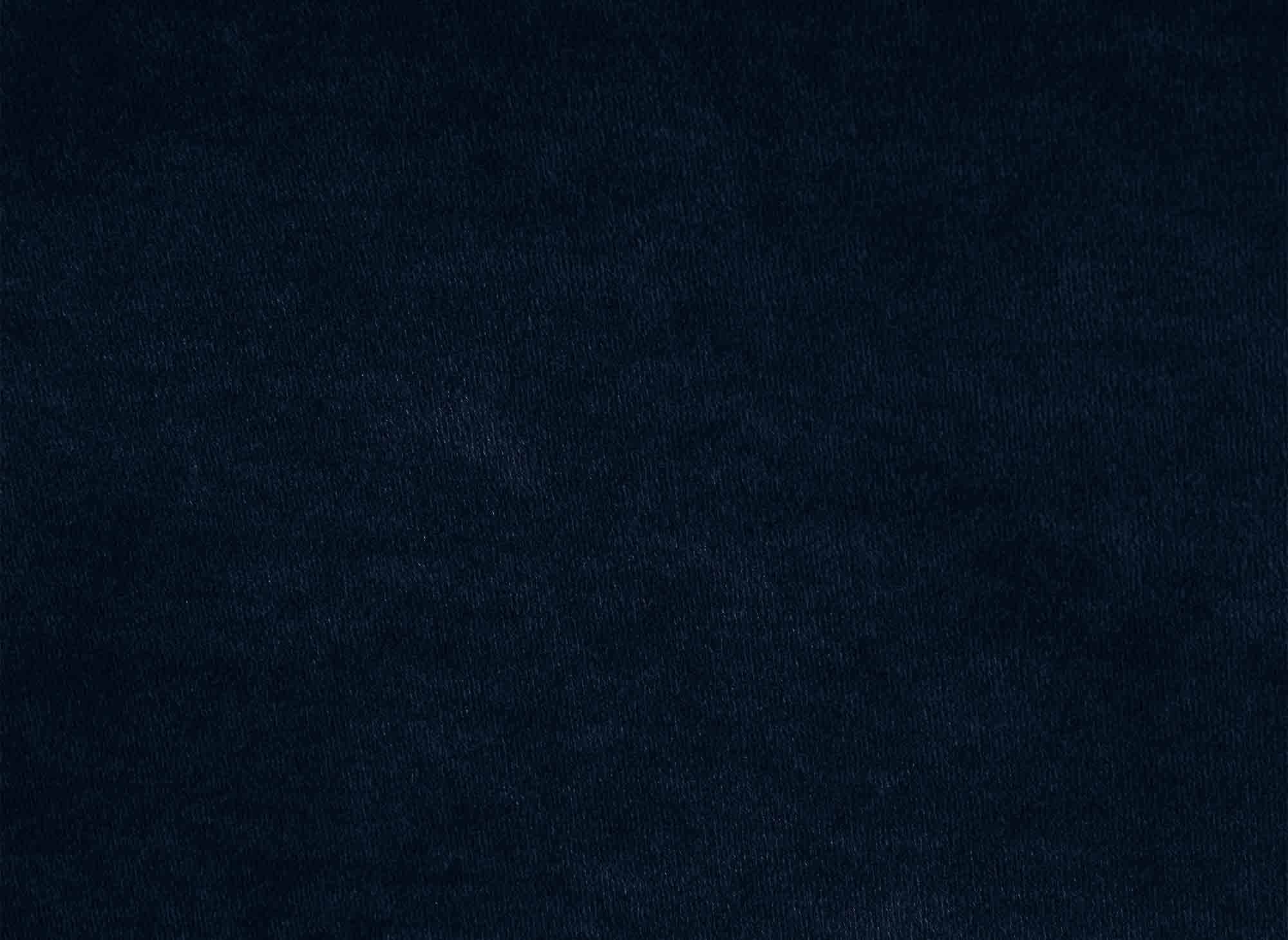 Canapé d'angle avec méridienne en velours bleu CELINE - Angle Droit