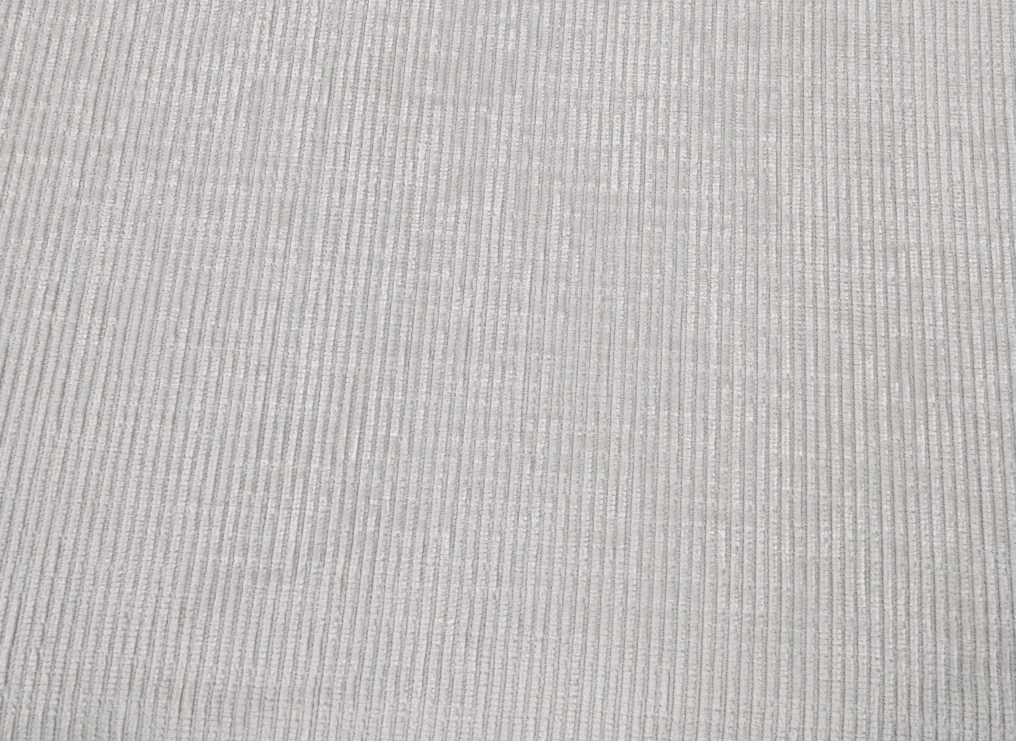 Canapé d'angle convertible avec coffre en velours chiné blanc écru LUFY - Angle gauche