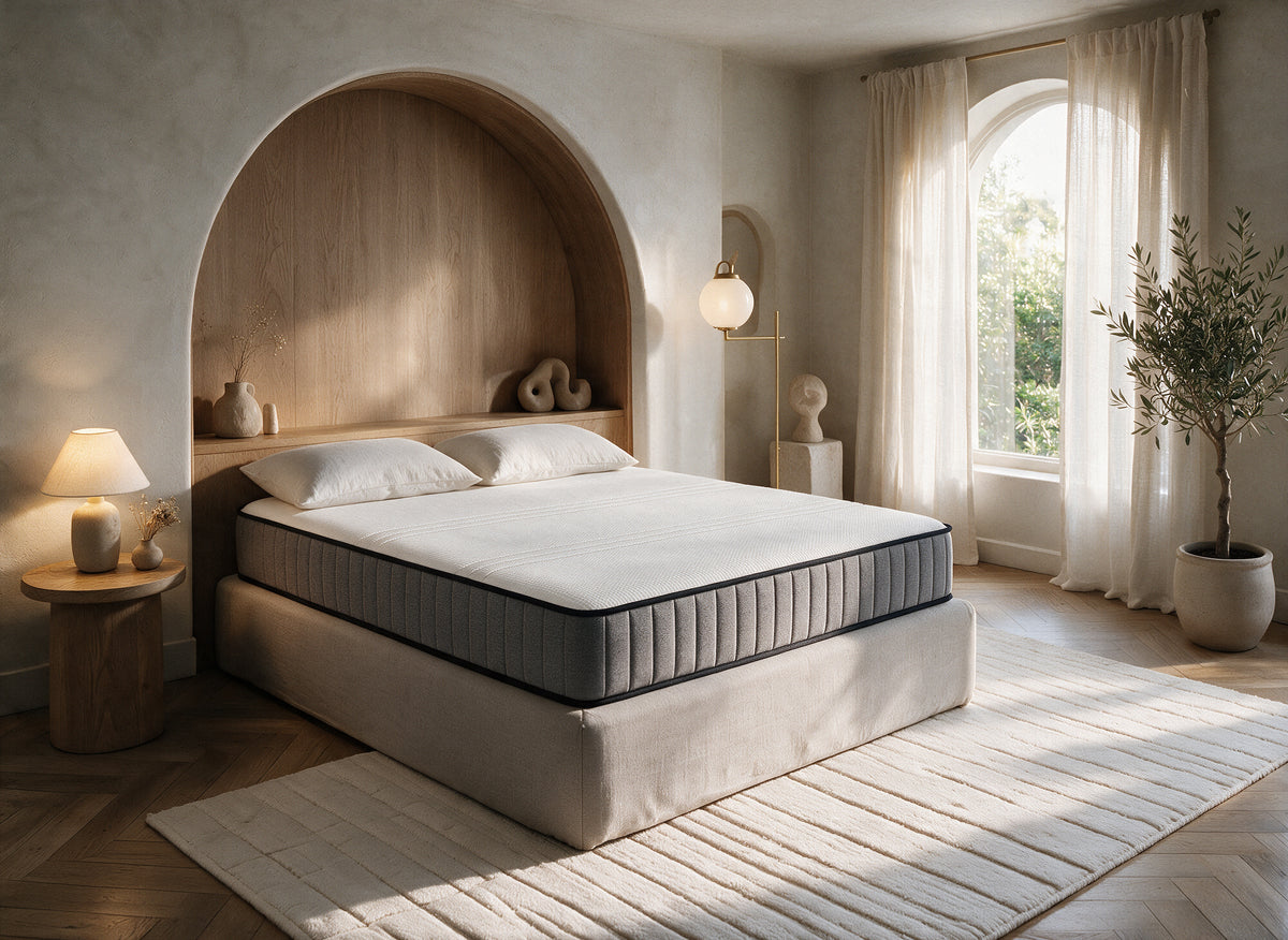 Matelas mousse ferme 160 x 200 cm épaisseur 20 cm AWAN