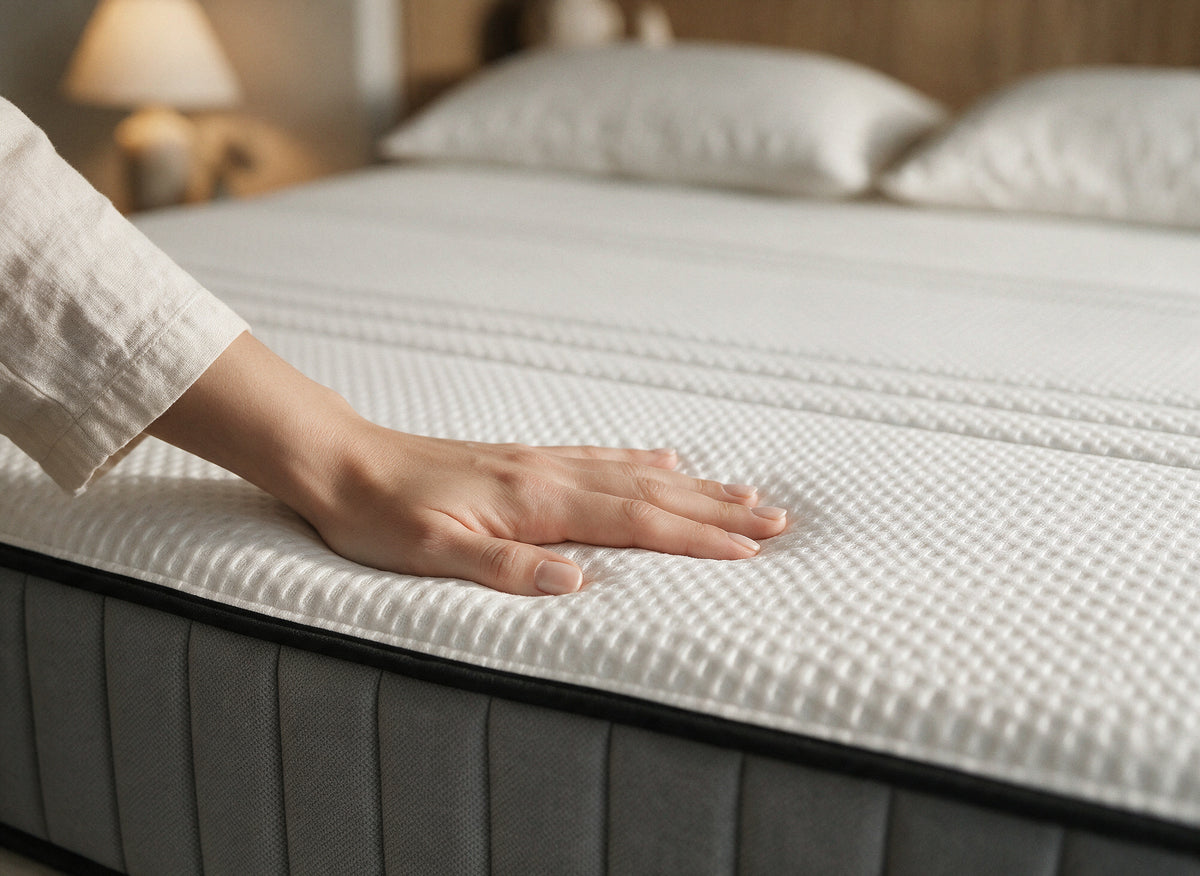 Matelas mousse ferme 160 x 200 cm épaisseur 20 cm AWAN