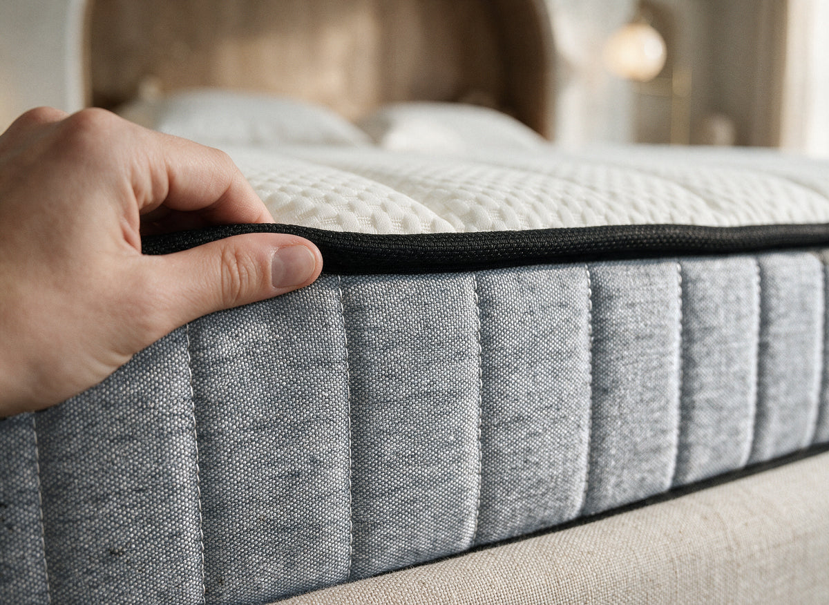 Matelas mousse ferme 160 x 200 cm épaisseur 20 cm AWAN