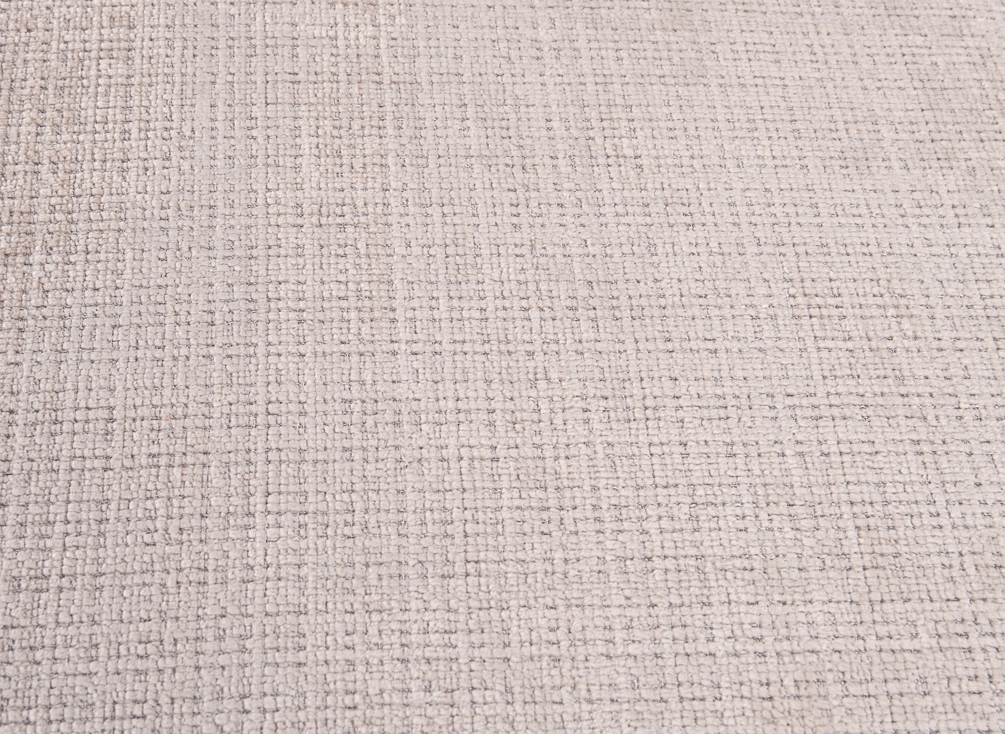 Canapé d'angle convertible avec coffre en velours chiné beige MARLA - Angle gauche