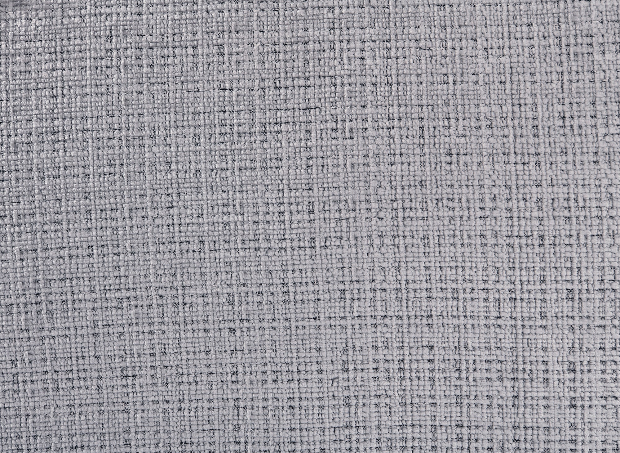 Canapé d'angle convertible avec coffre en velours chiné gris MARLA - Angle droit