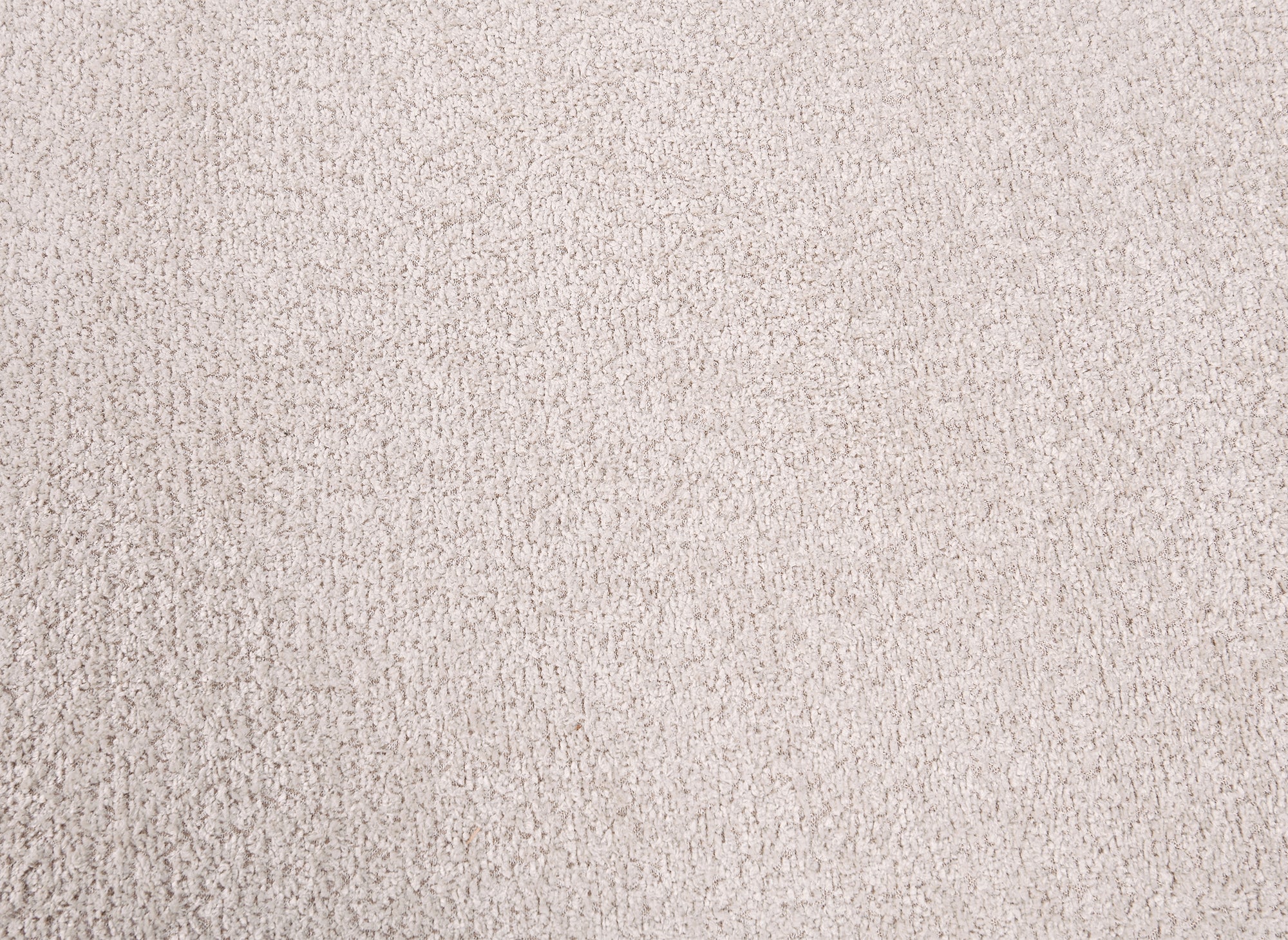 Canapé d'angle convertible avec coffre en tissu bouclette beige MARLA - Angle droit