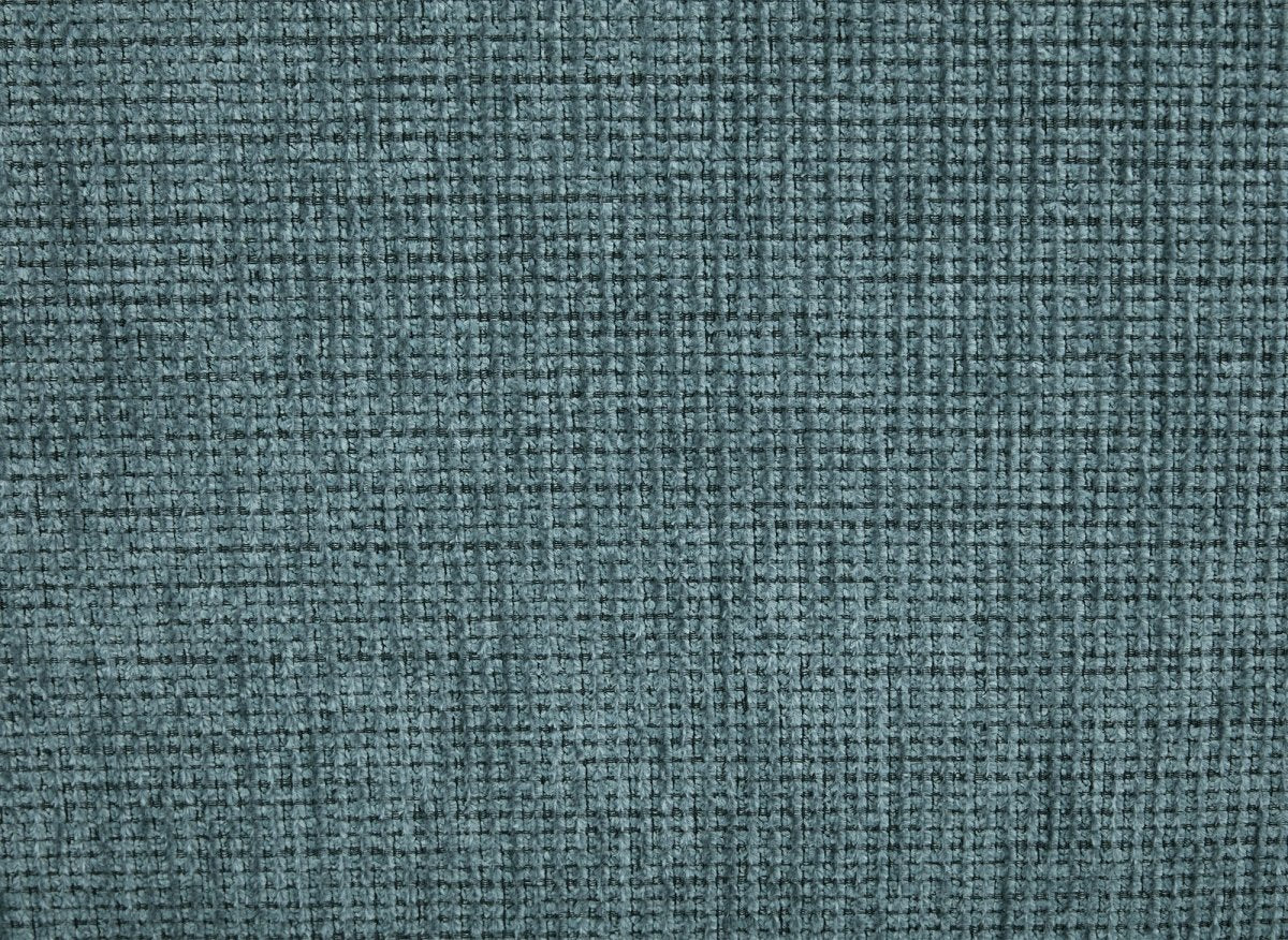 Canapé convertible express 3 places en velours texturé bleu KALIANA - DécoInParis