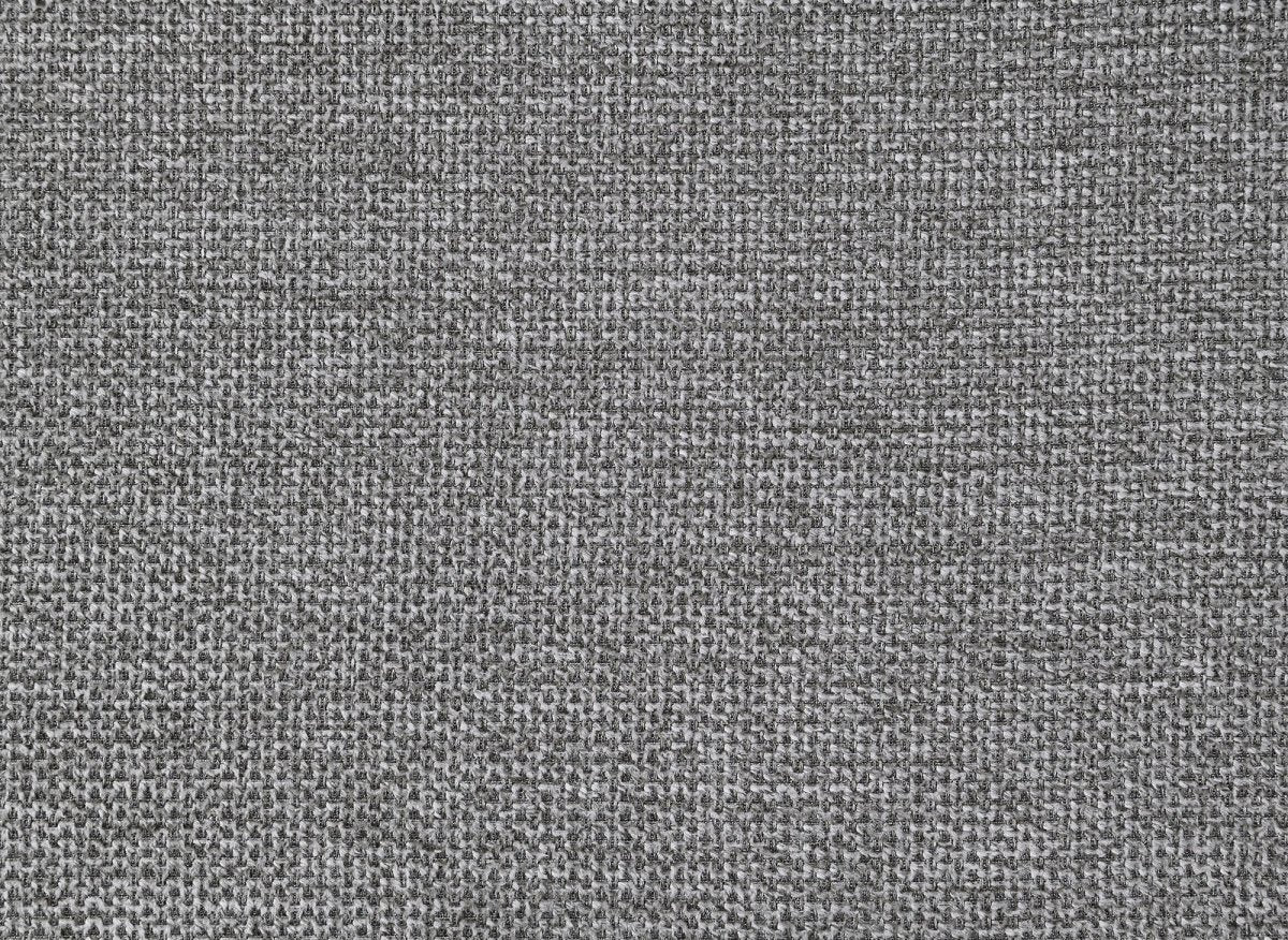 Canapé d'angle convertible avec coffre en tissu gris HAVEN - Angle droit - DécoInParis
