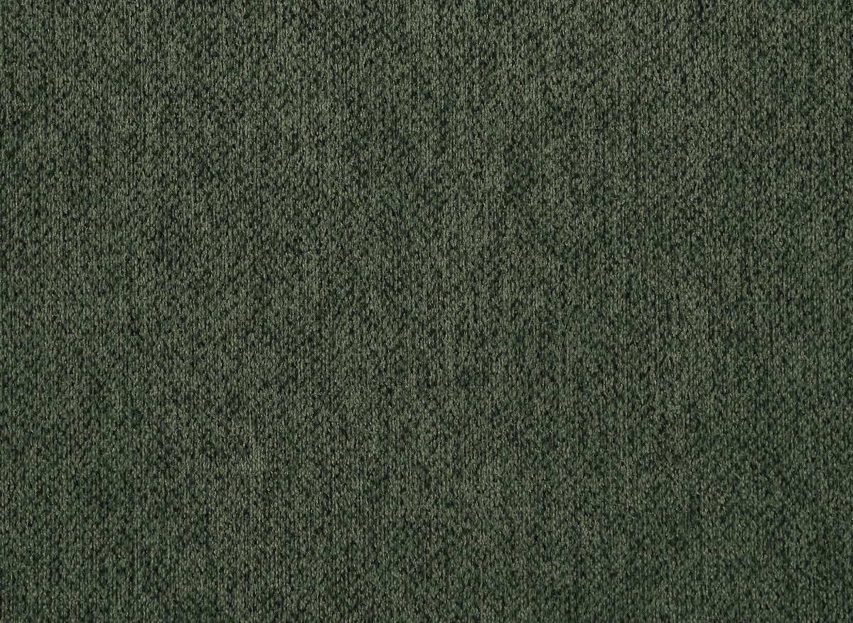 Canapé d'angle convertible avec coffre en tissu texturé vert olive BERENICE - Angle gauche - DécoInParis