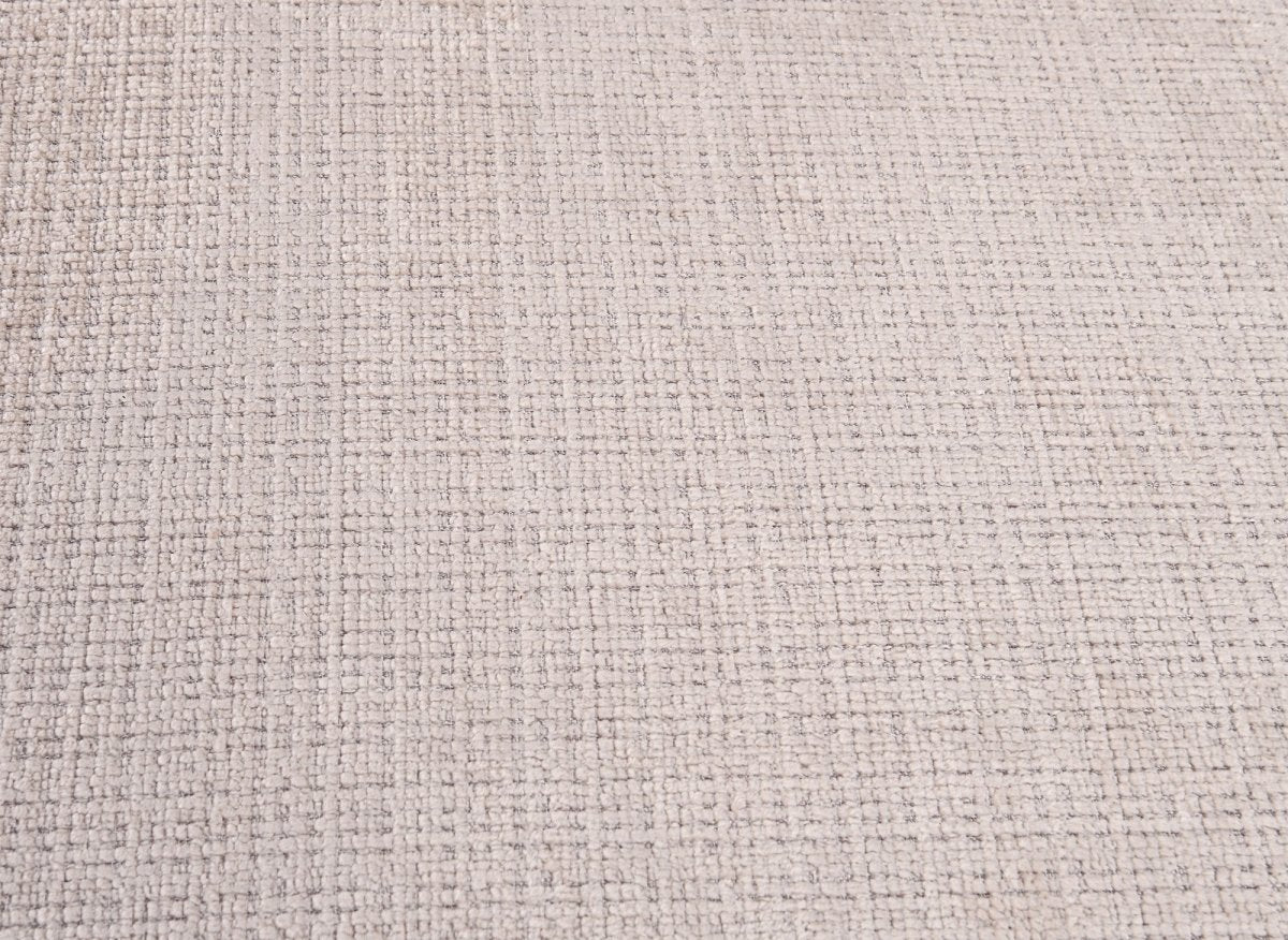 Canapé d'angle convertible avec coffre en velours chiné beige MARLA - Angle gauche - DécoInParis