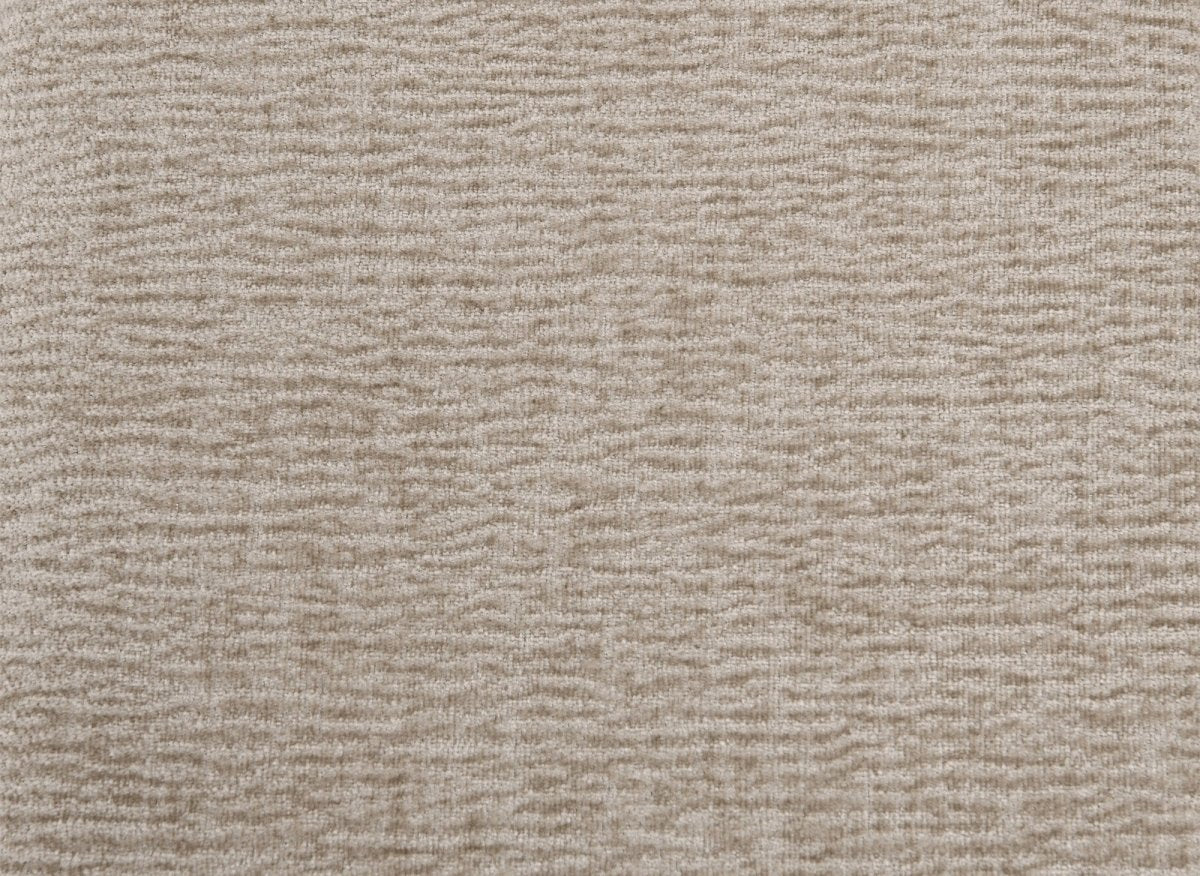 Canapé d'angle convertible et réversible avec coffre en velours tissé taupe MADALENA - DécoInParis