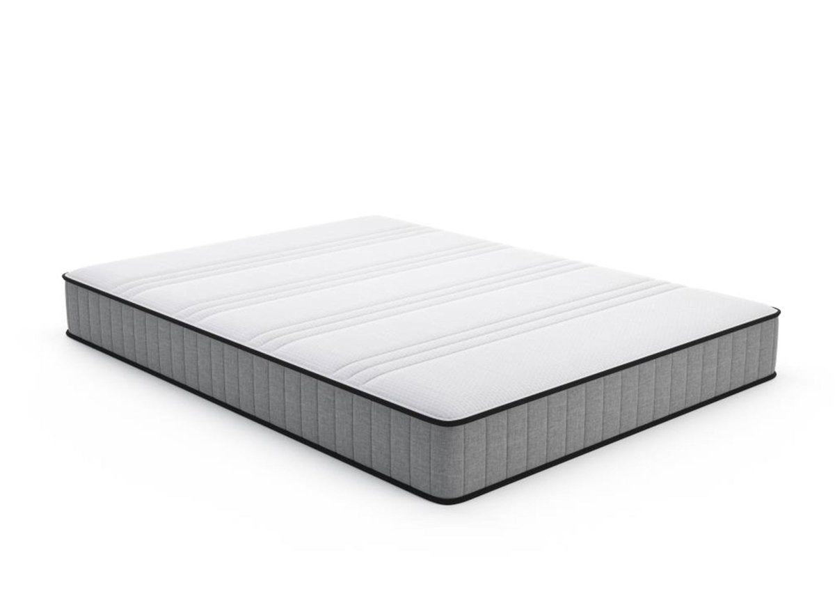 Ensemble 160x200 sommier tapissier & Matelas en mousse 15 cm - WOLK - DécoInParis