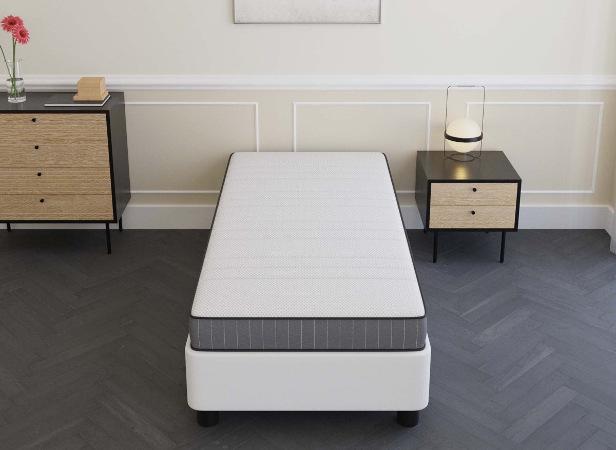 Matelas en mousse 90 x 190 cm épaisseur 15 cm WOLK - DécoInParis