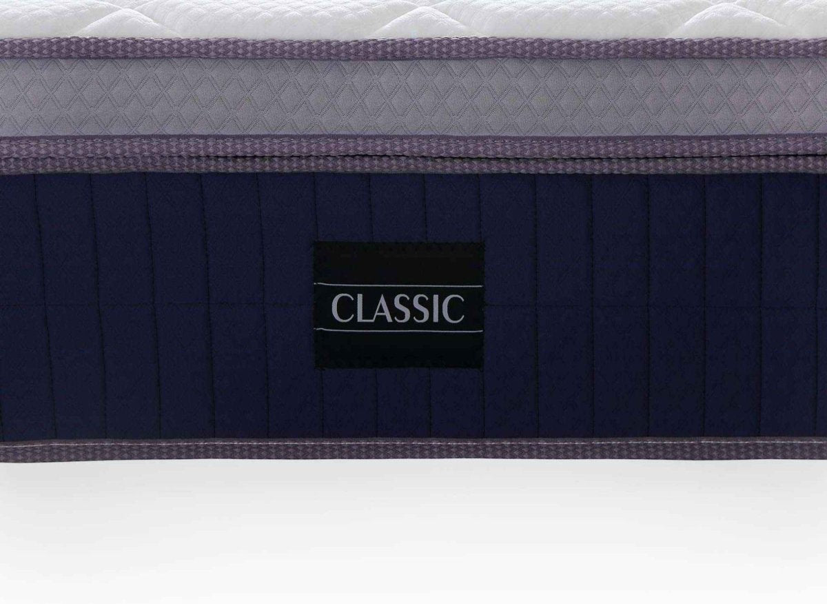 Matelas hybride CLASSIC 180 x 200 cm ressorts ensachés et mémoire de forme épaisseur 31 cm - DécoInParis