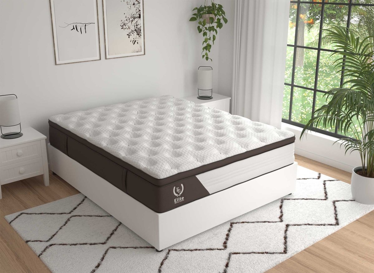 Matelas hybride mousse et ressorts ensachés 140 x 190 cm épaisseur 30 cm MANOA - DécoInParis