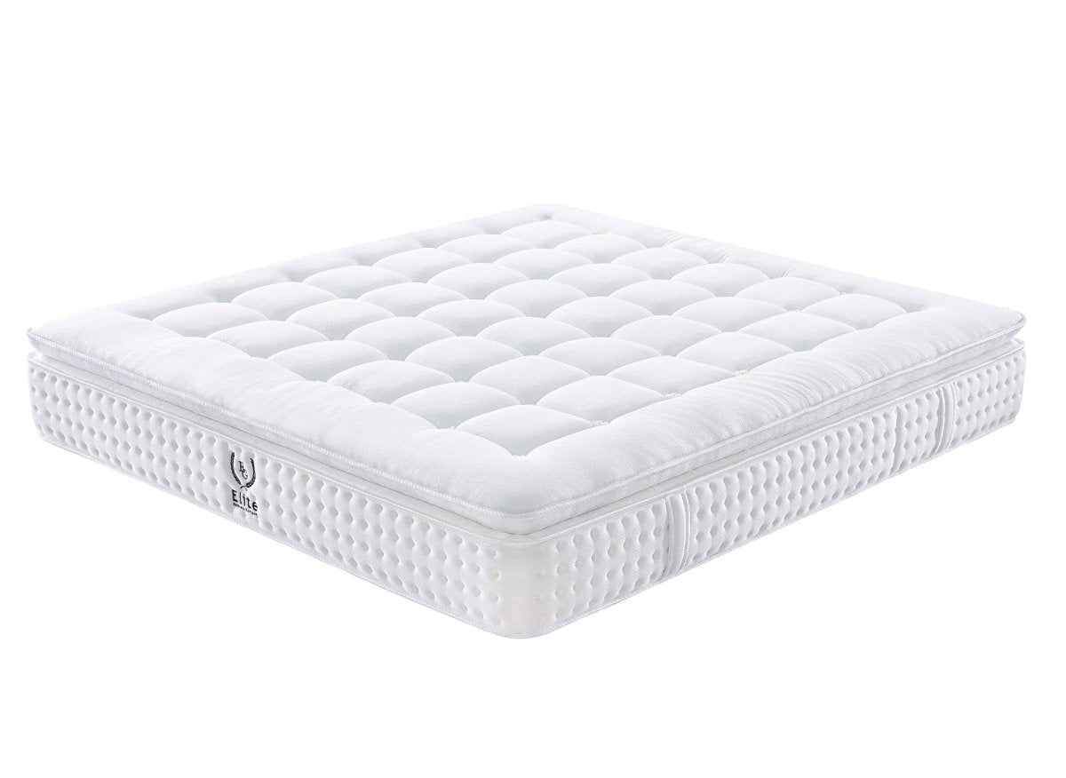 Matelas hybride mousse mémoire en gel et ressorts ensachés 180 x 200 cm épaisseur 31 cm SERENA - DécoInParis