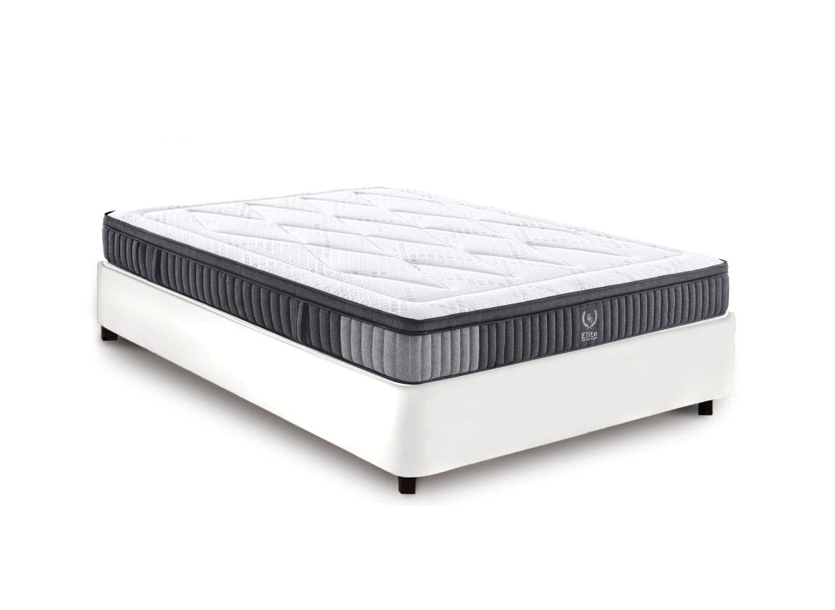 Matelas hybride ressorts ensachés 140 x 190 cm épaisseur 30 cm ASTRO - DécoInParis