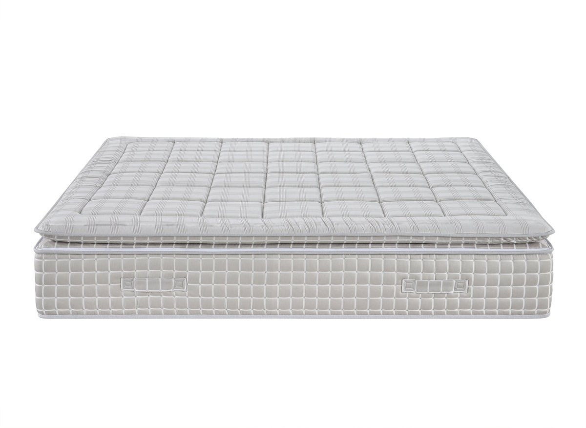 Matelas hybride ressorts ensachés 160 x 200 cm épaisseur 34 cm SIMON - DécoInParis