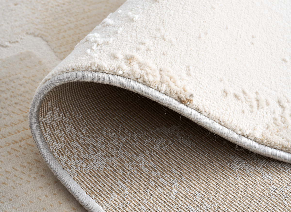 Tapis beige à motifs 160 x 230 cm NIRA - DécoInParis