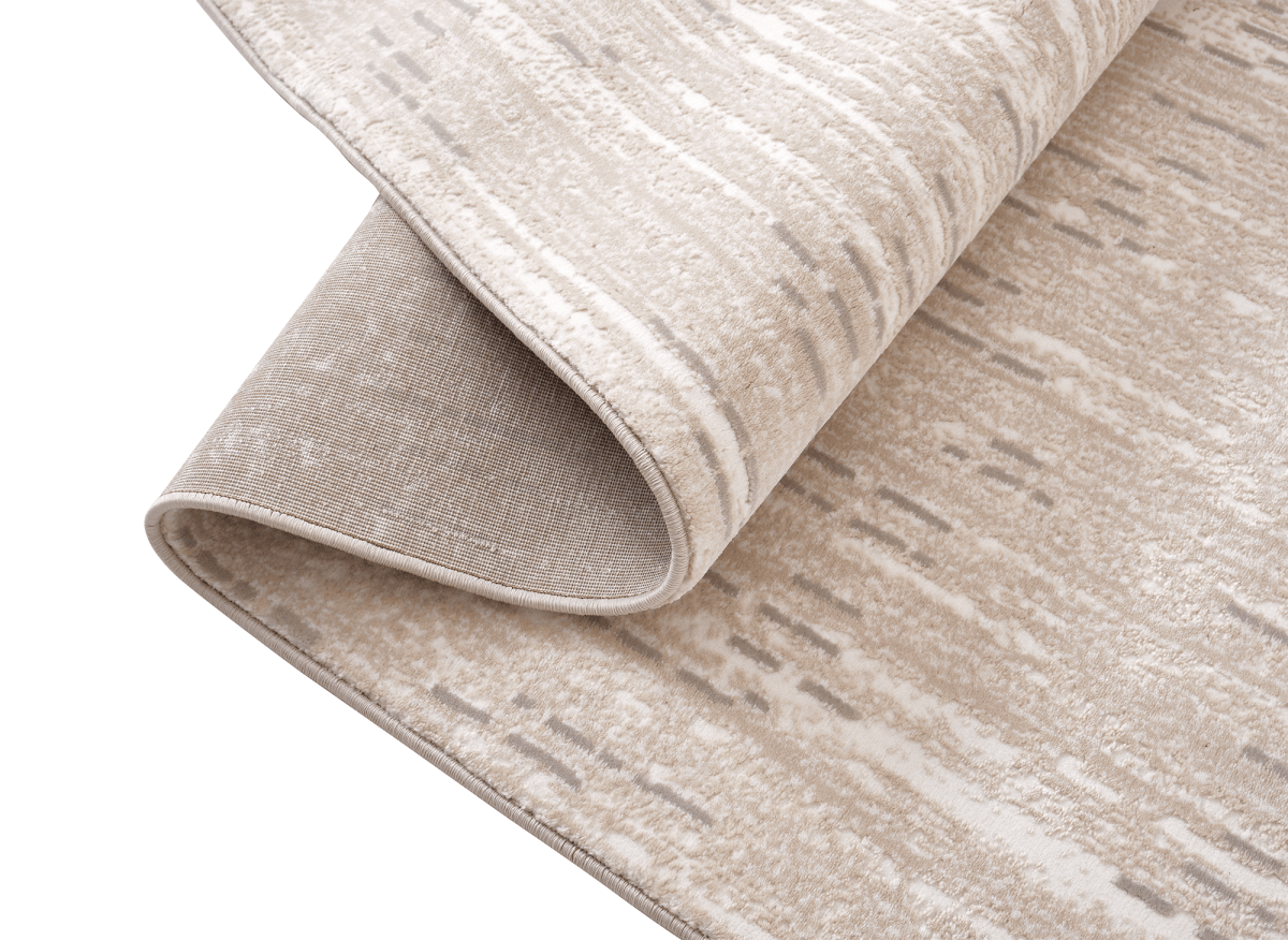 Tapis beige à motifs 160 x 230 cm SEYA - DécoInParis