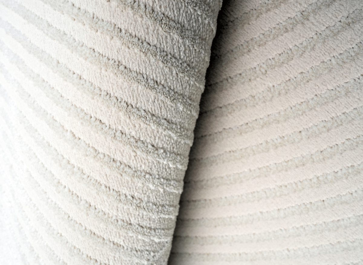 Tapis gris à motifs circulaires 200 x 290 cm NOLOCO - DécoInParis