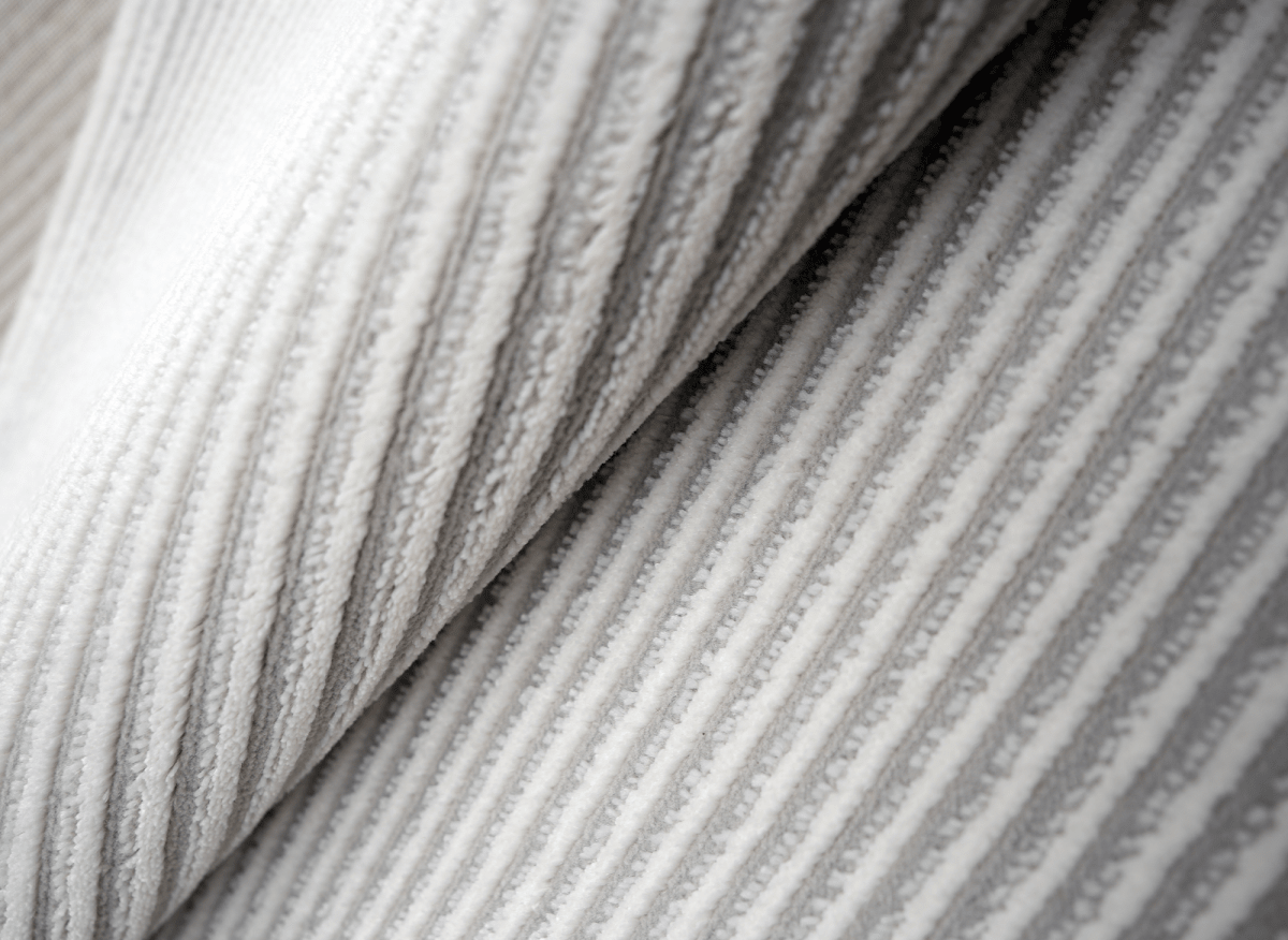 Tapis gris à rayures 160 x 230 cm CLEO - DécoInParis