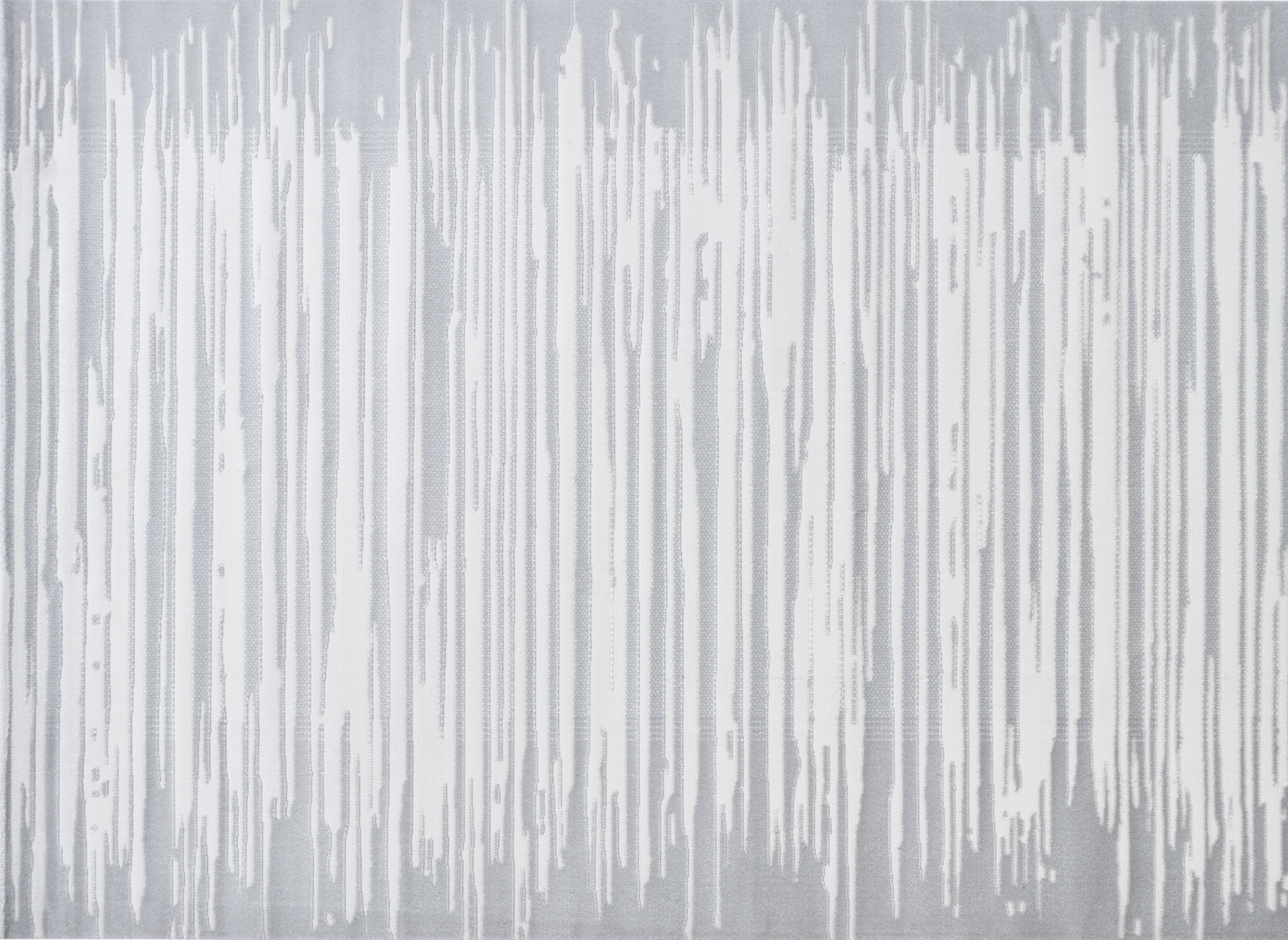 Tapis gris et blanc 200x 290 cm FROST