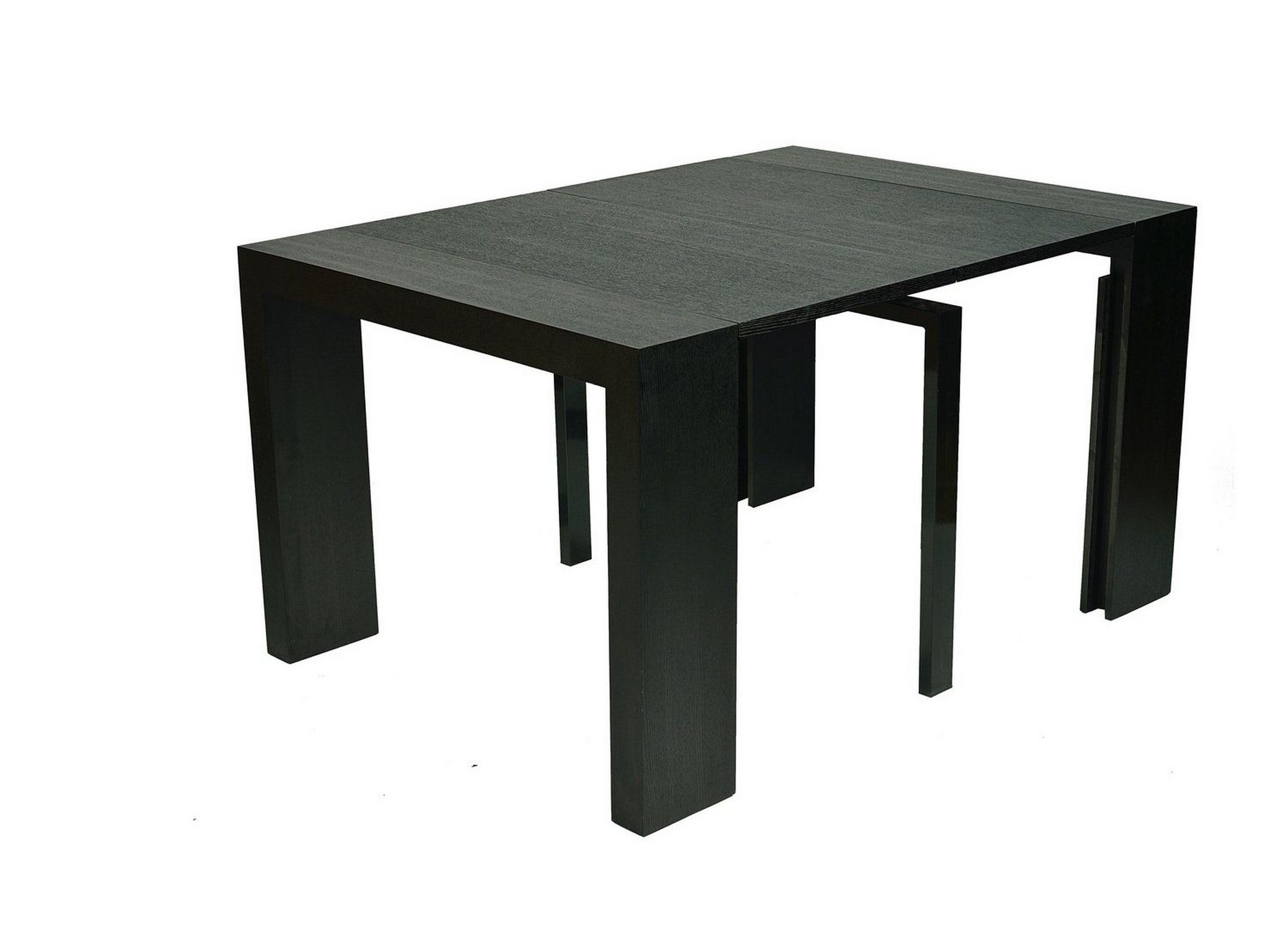 Table console extensible Wengé 4 rallonges PARIS DIP