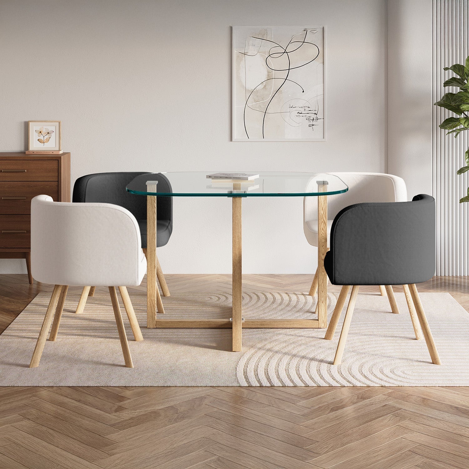 Ensemble tables & chaises - DécoInParis