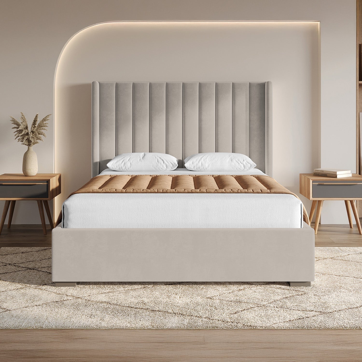 Lits en velours - DécoInParis