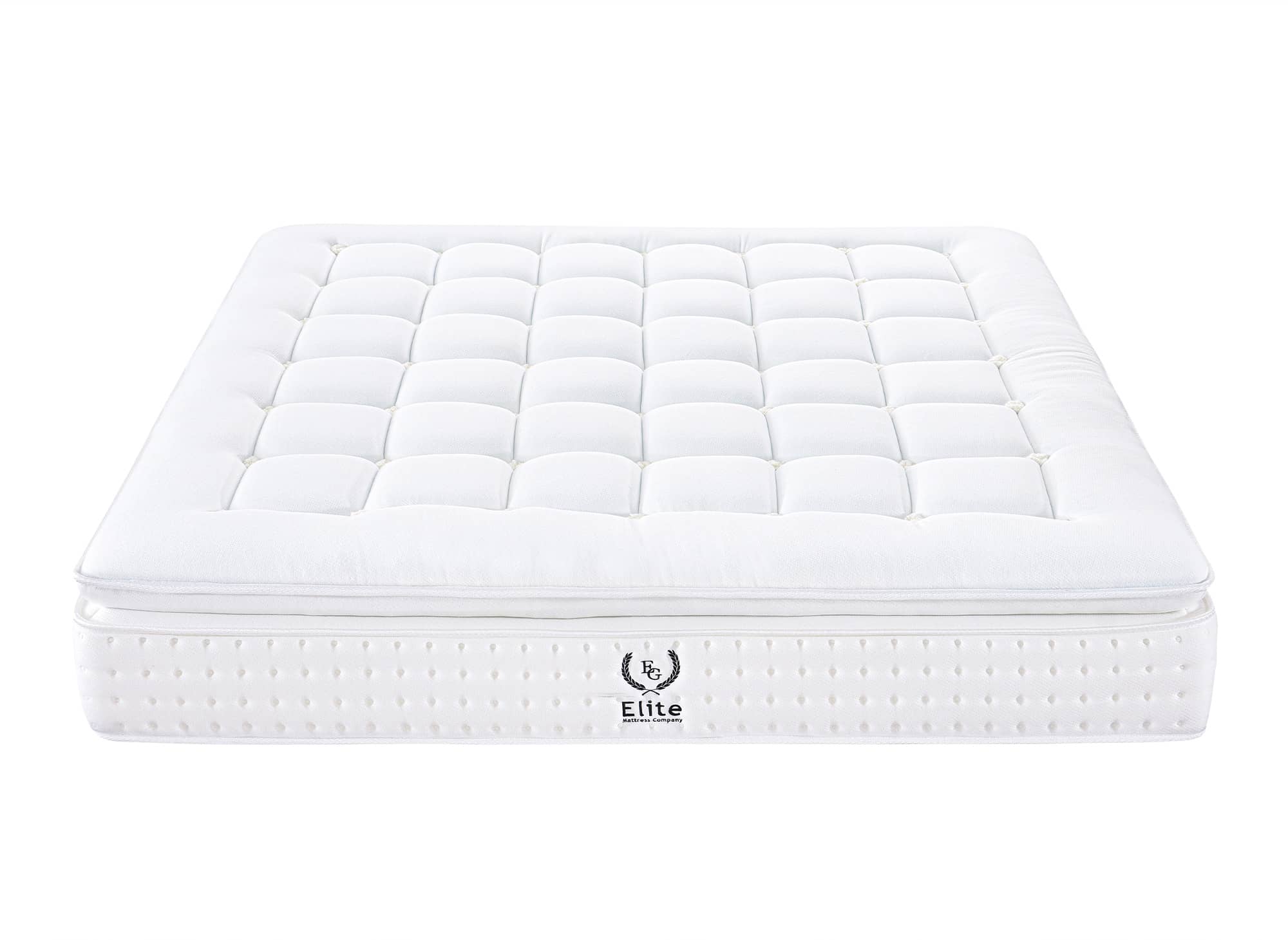 Matelas hybride mousse mémoire en gel et ressorts ensachés 180 x 200 cm épaisseur 31 cm SERENA
