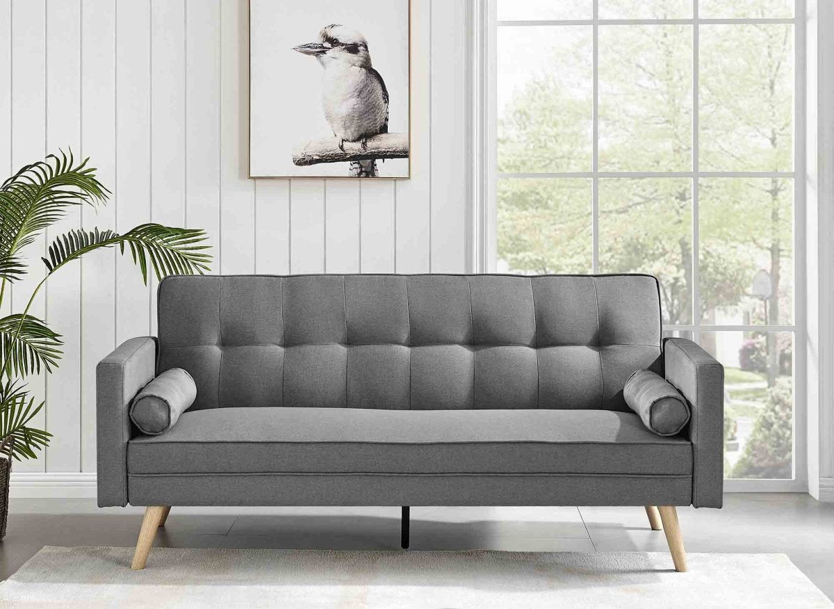 Banquette-lit Clic-clac IKEA 2 Places Noir (occasion)