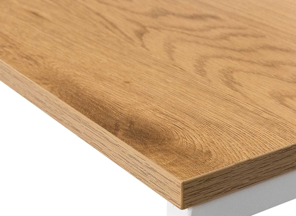 Bureau scandinave avec rangements en bois et métal NORBERT - DécoInParis