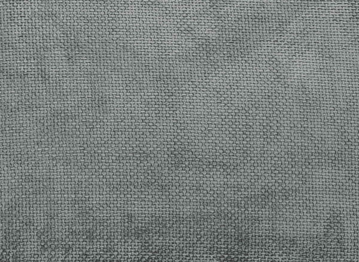 Canapé d'angle convertible avec coffre de rangement en velours chiné gris SAMINA - Angle gauche - DécoInParis