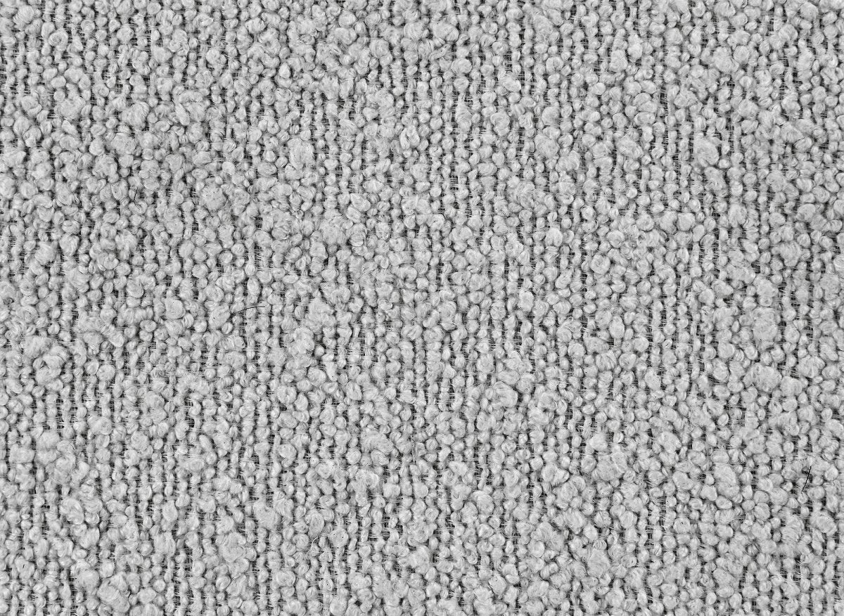 Canapé d'angle effet peau de mouton gris BELLA - Angle gauche - DécoInParis